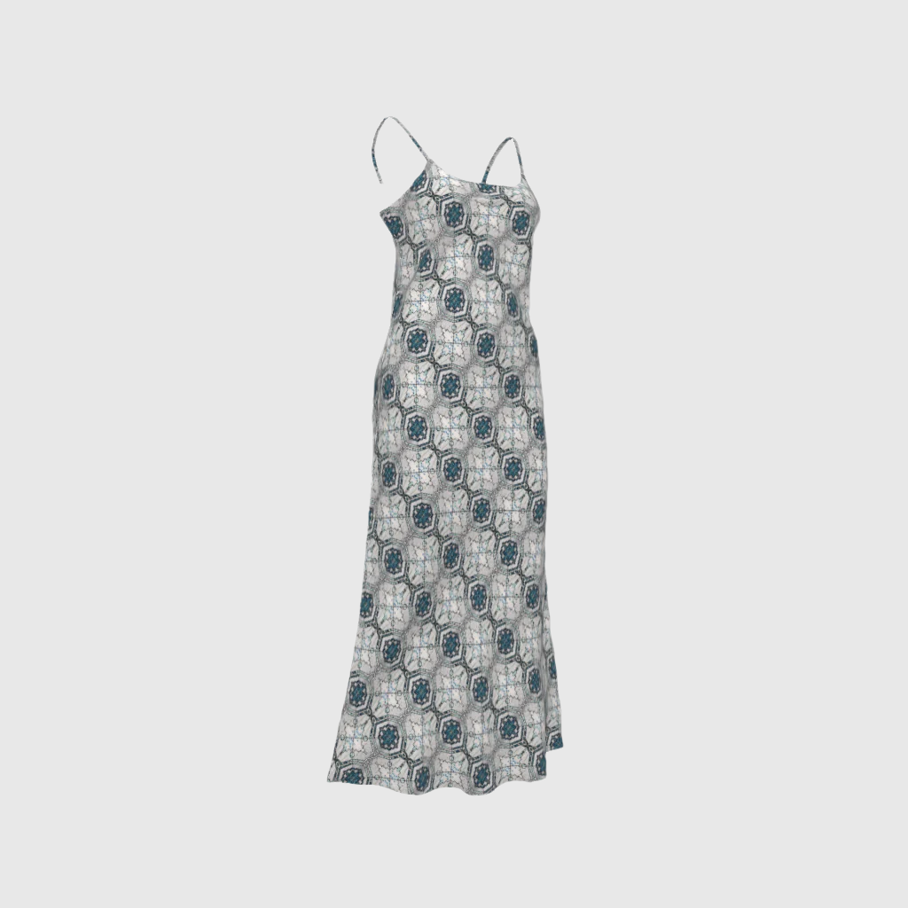 Slip Dress Colonial In Meriño Print