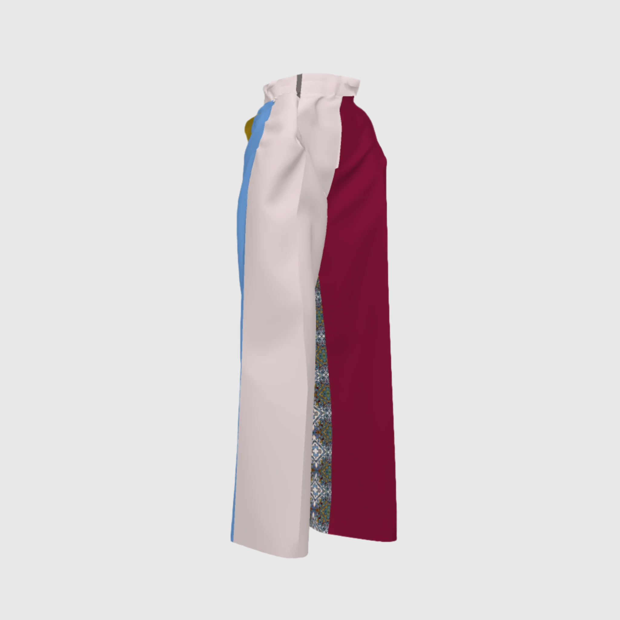 Straight Pants Colonial In El Conde Print