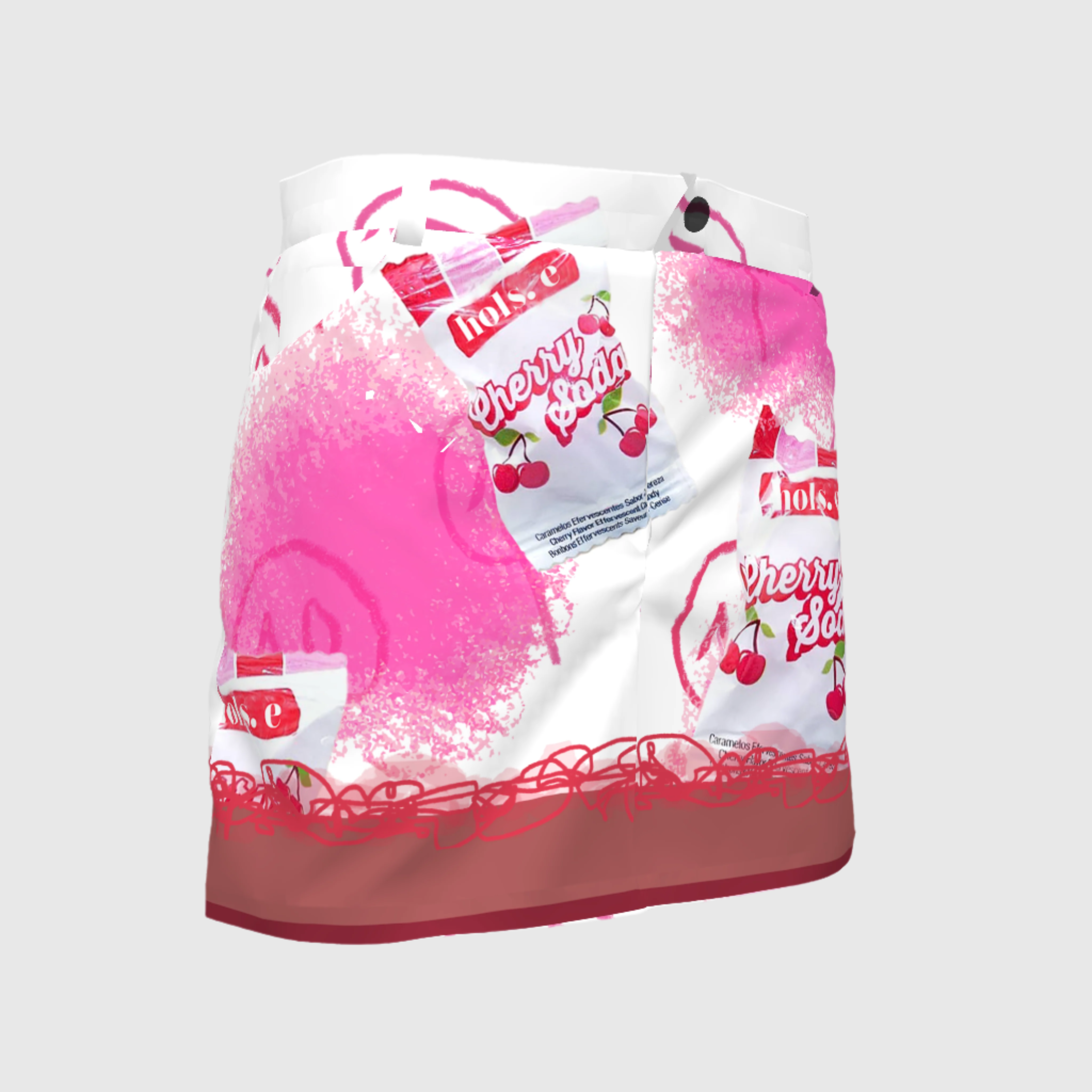 Cherry Soda Mini Skirt