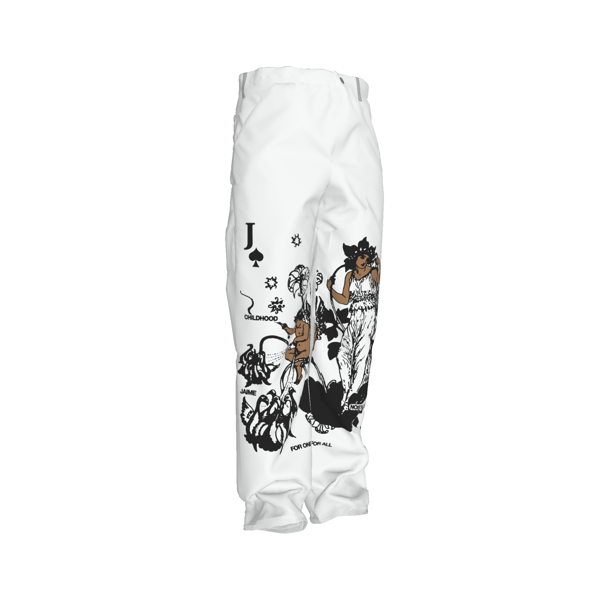 'Madonna & Child' Utility Double Knee Pant
