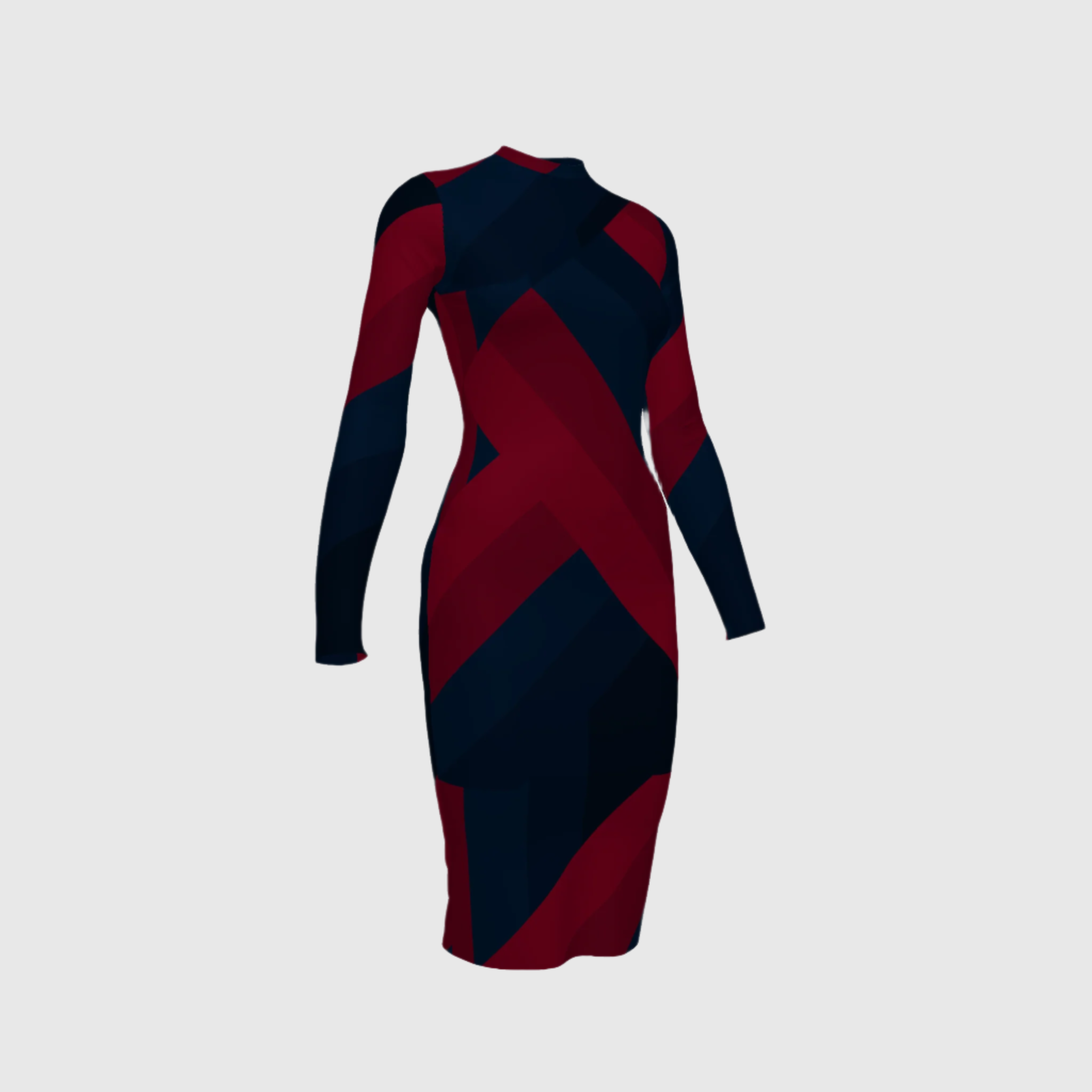 Body Con Midi Knit Dress