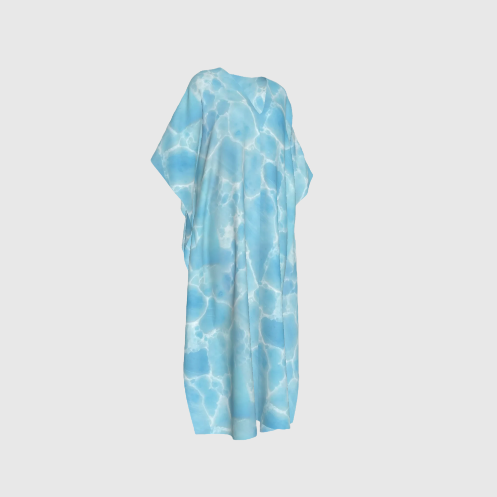 Light Larimar Wave Caftan