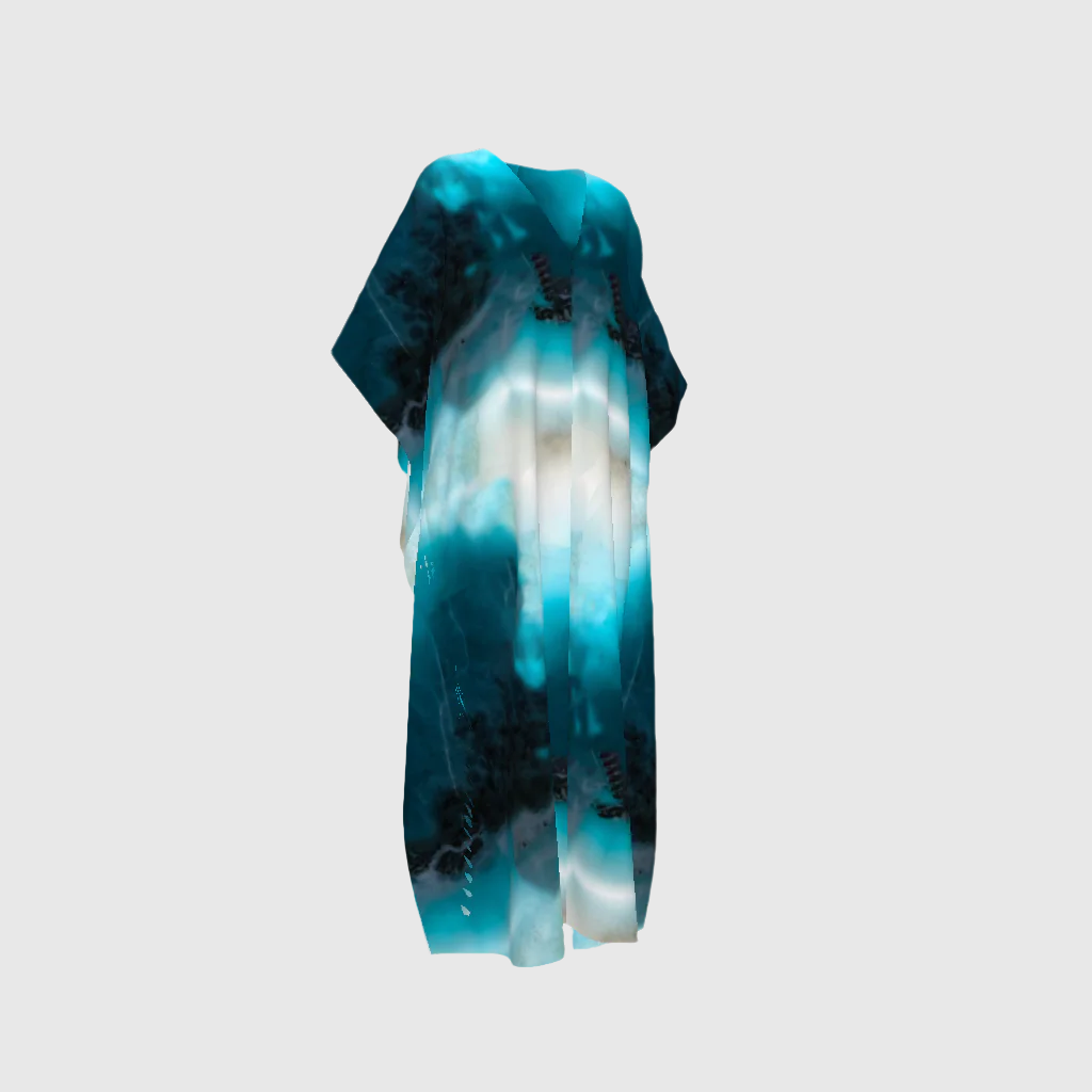Dark Larimar Caftan