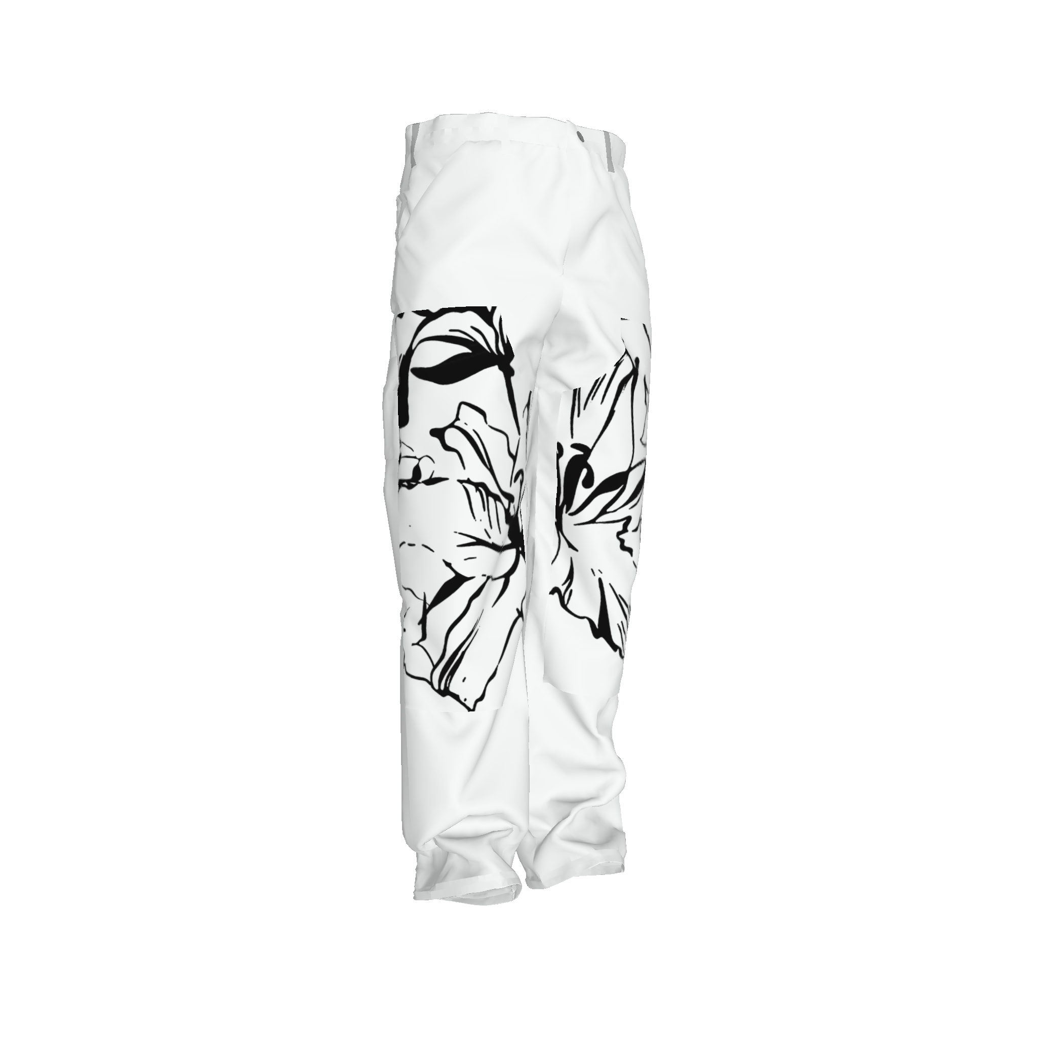 'Bayahibe Rose' Utility Double Knee Pant