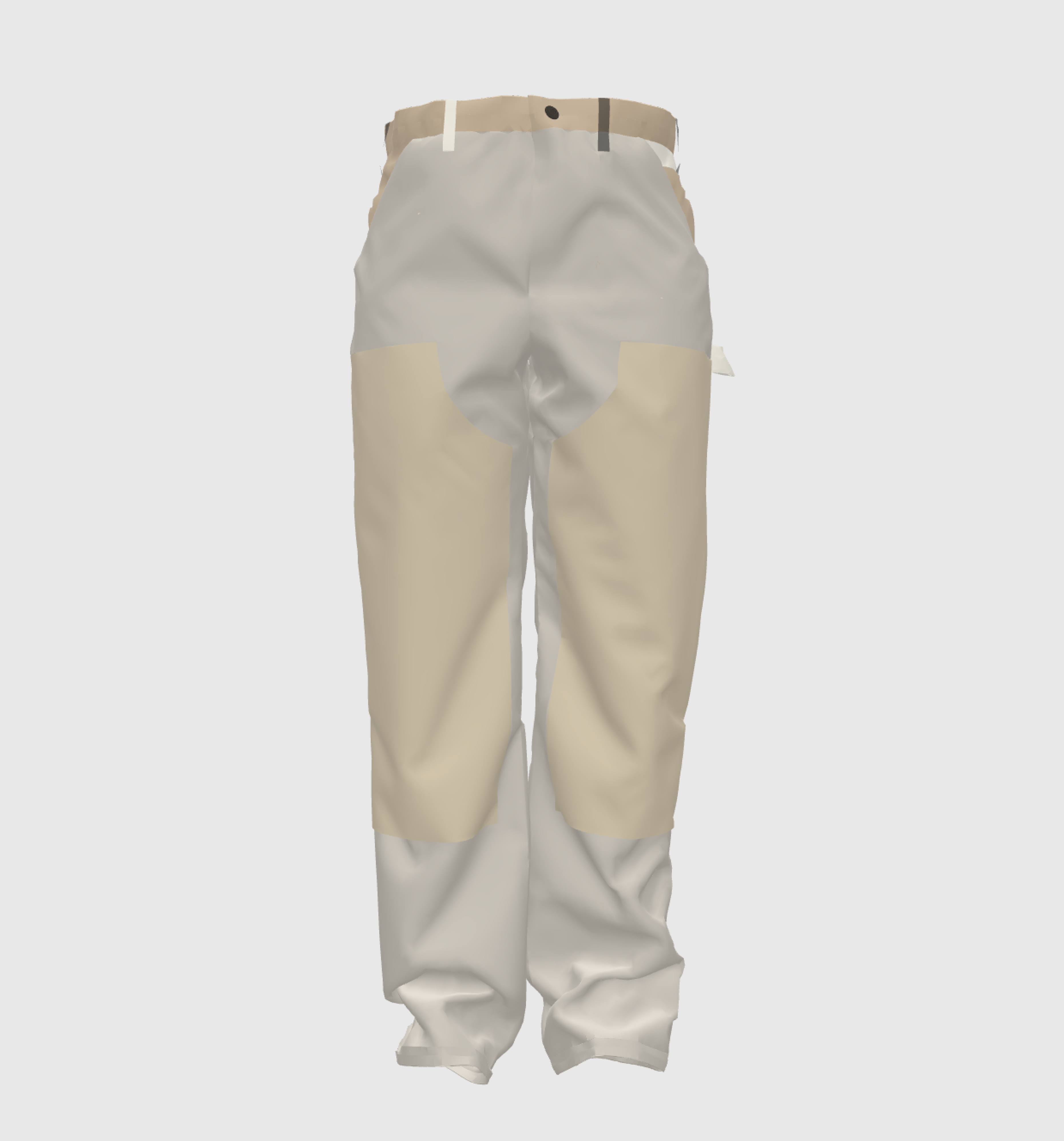 Unisex Uniform Trousers in Khaki Mixed