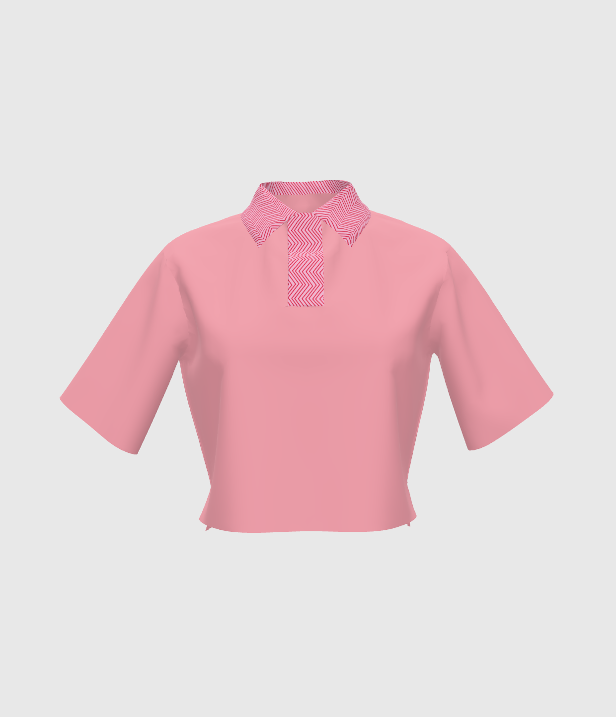 Cherry Crop Polo Shirt