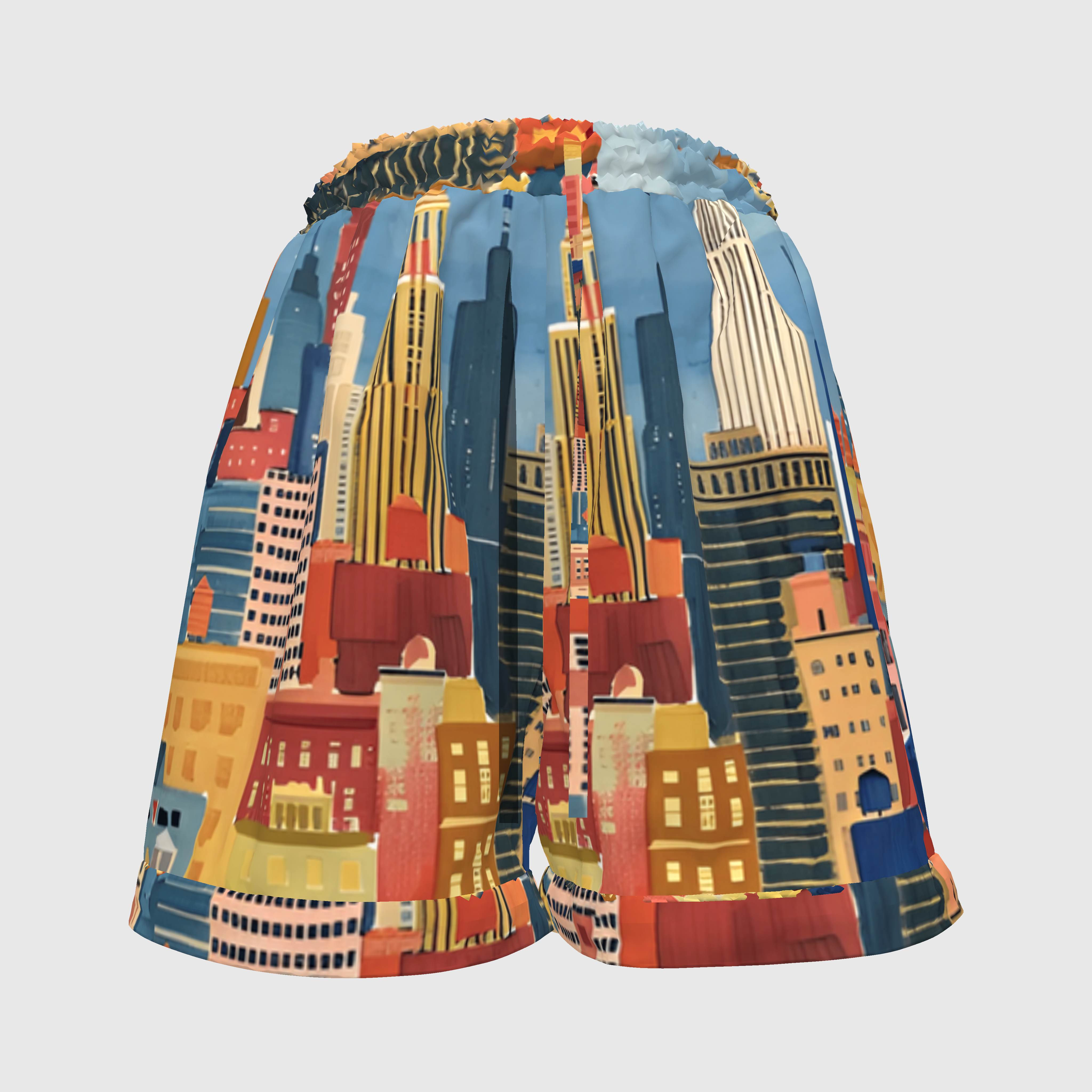 The City Elastic Draw Waist Short