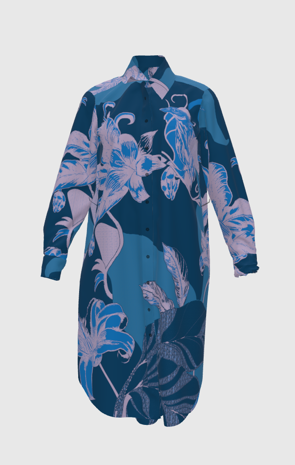 Dawn Paissage Shirt Dress