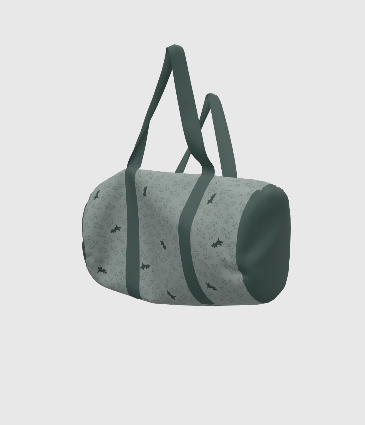 Camada green duffle bag