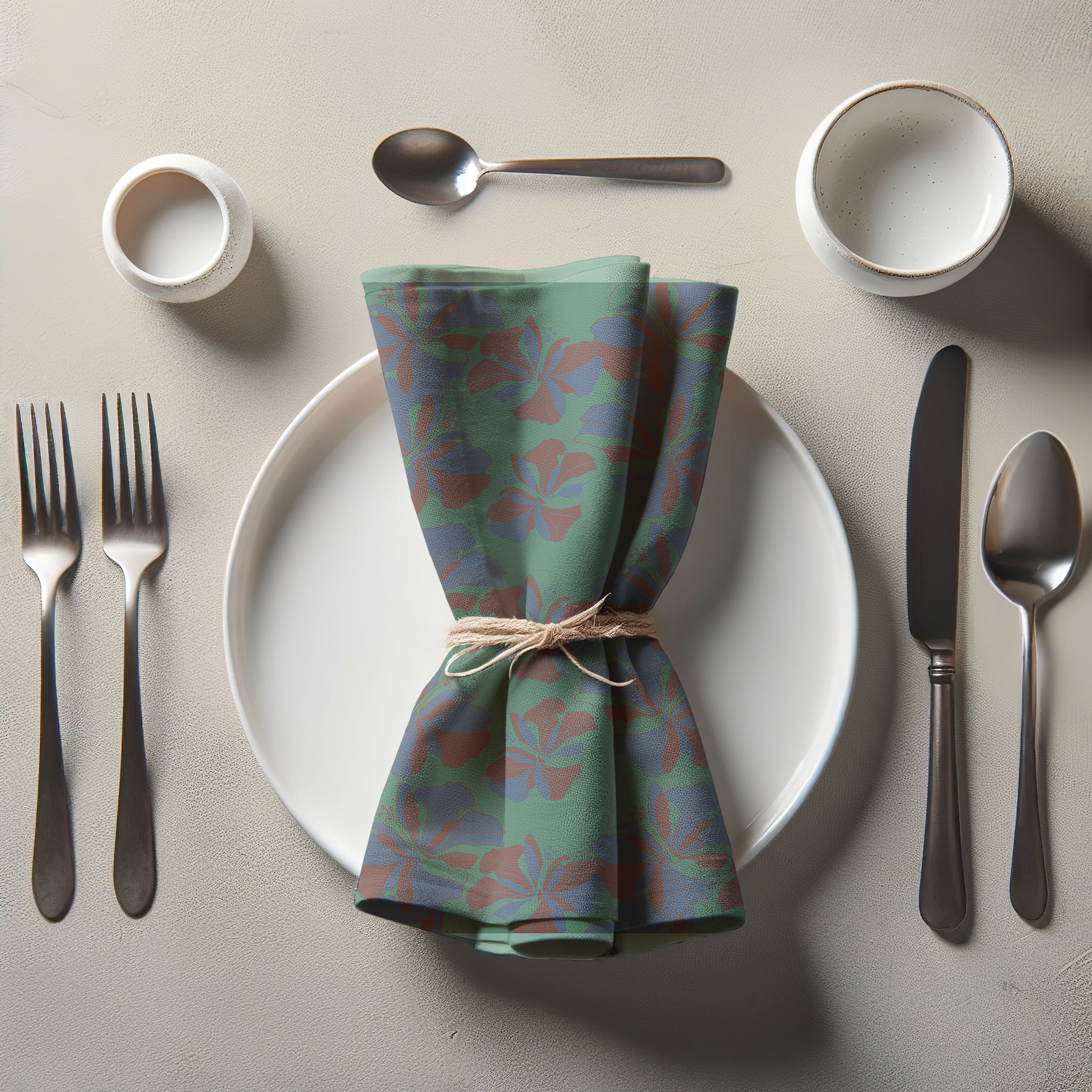 Tropical Cayena Napkin in Green