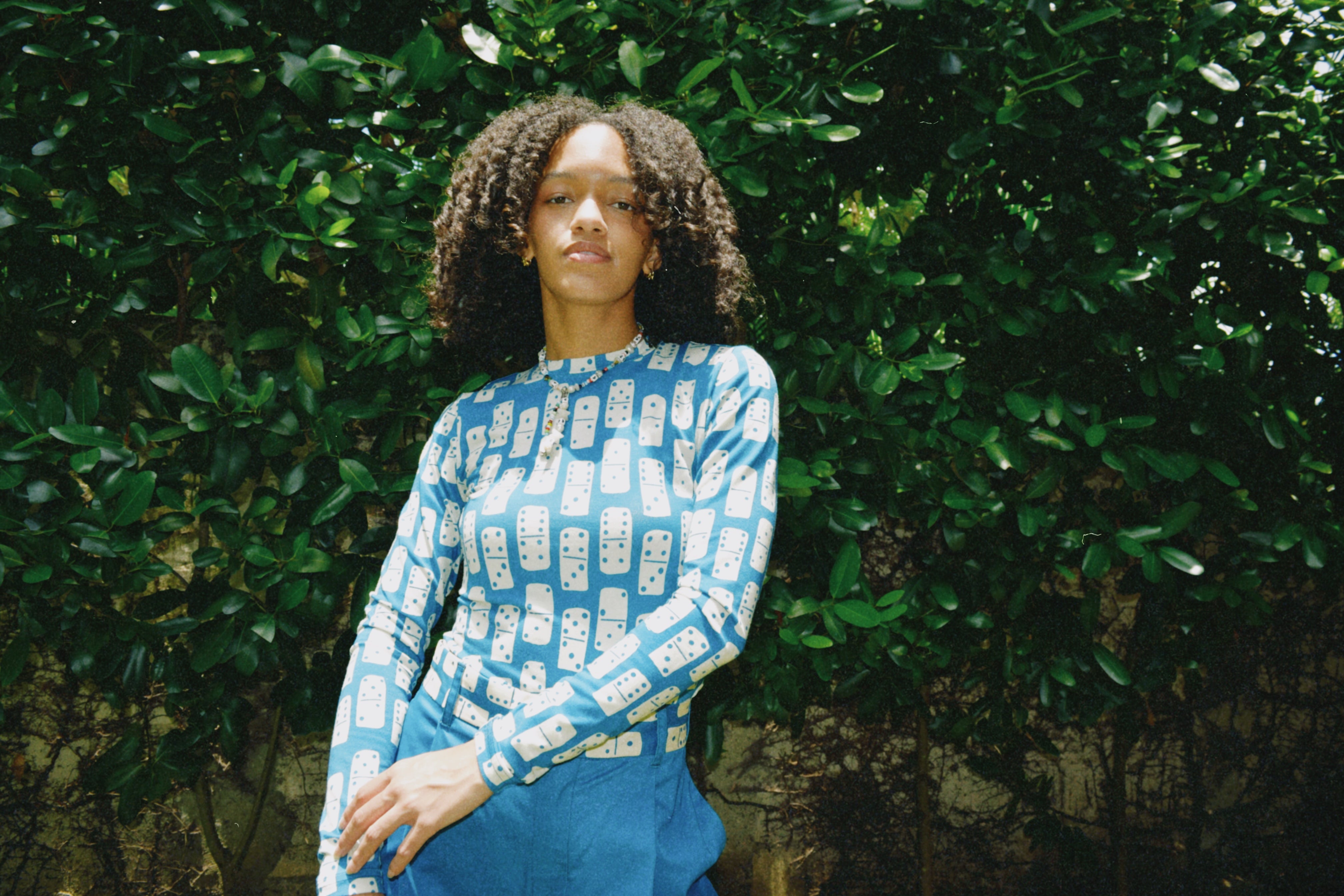 efecto Domino Blue Long Sleeve
