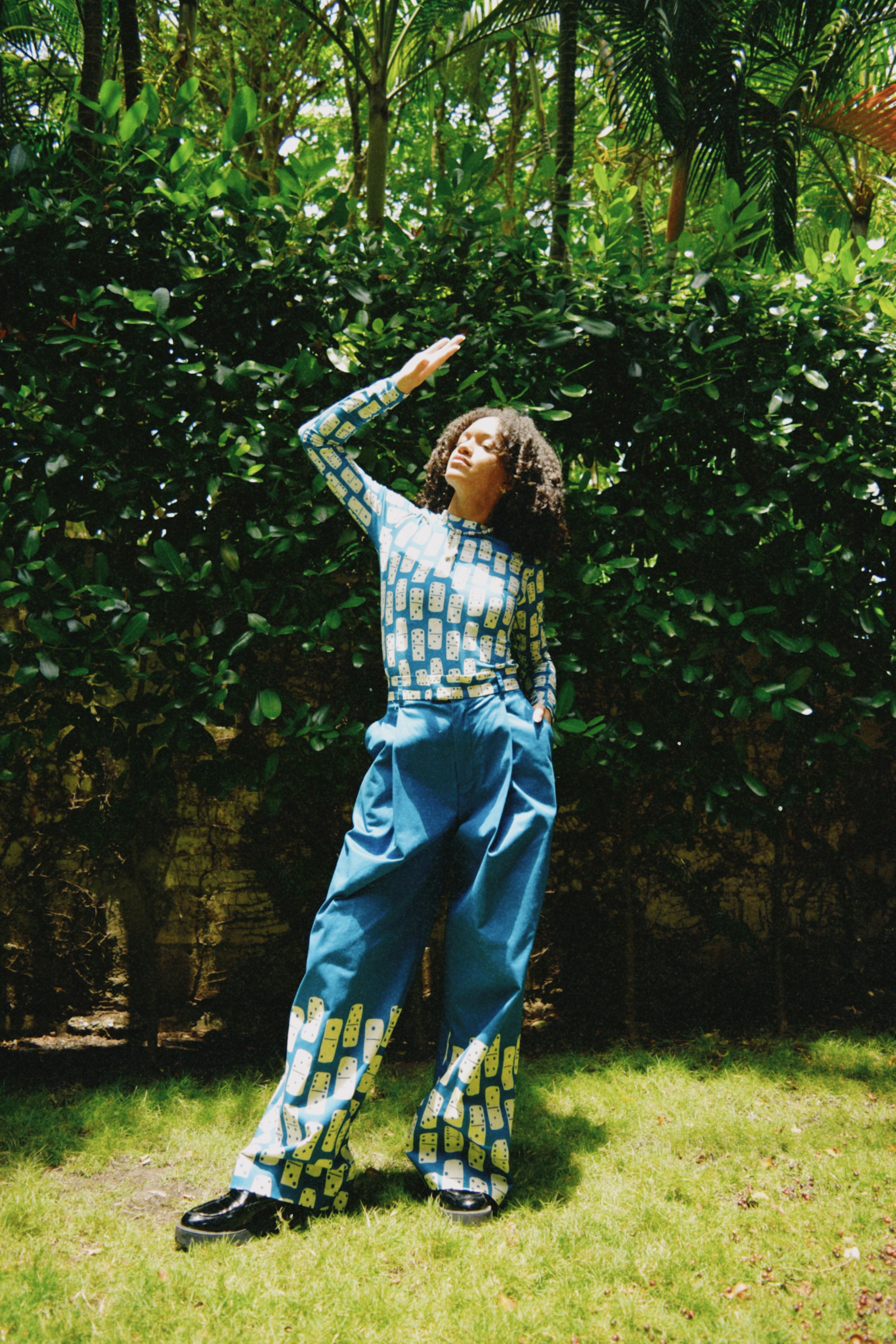 efecto Domino Blue Long Sleeve