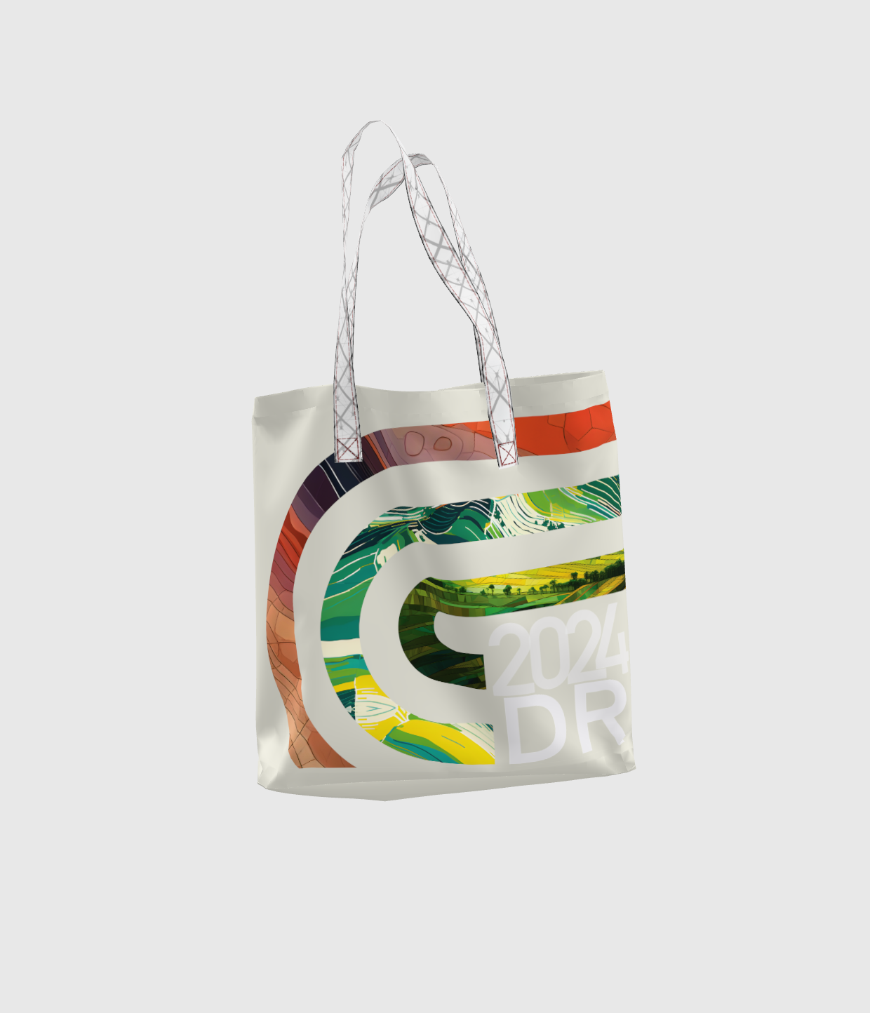 Running Track Rings Tote Bag