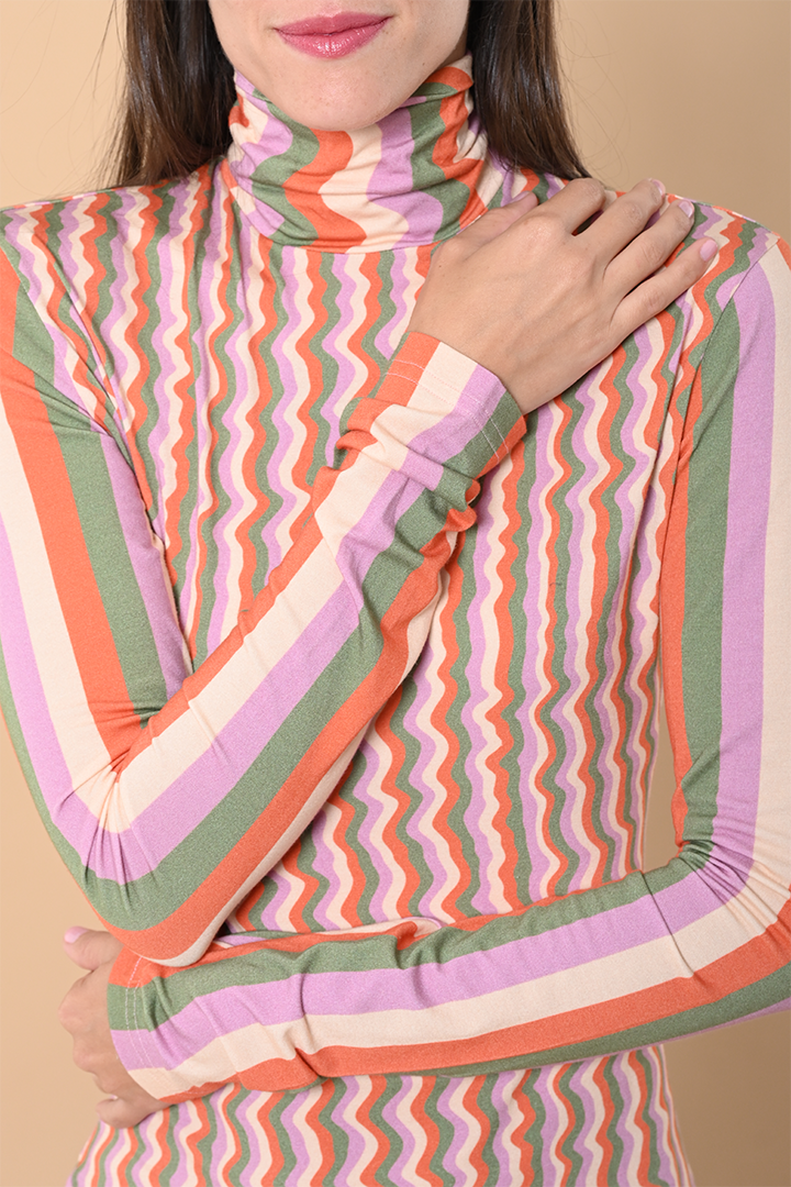 Candy Turtleneck Dress