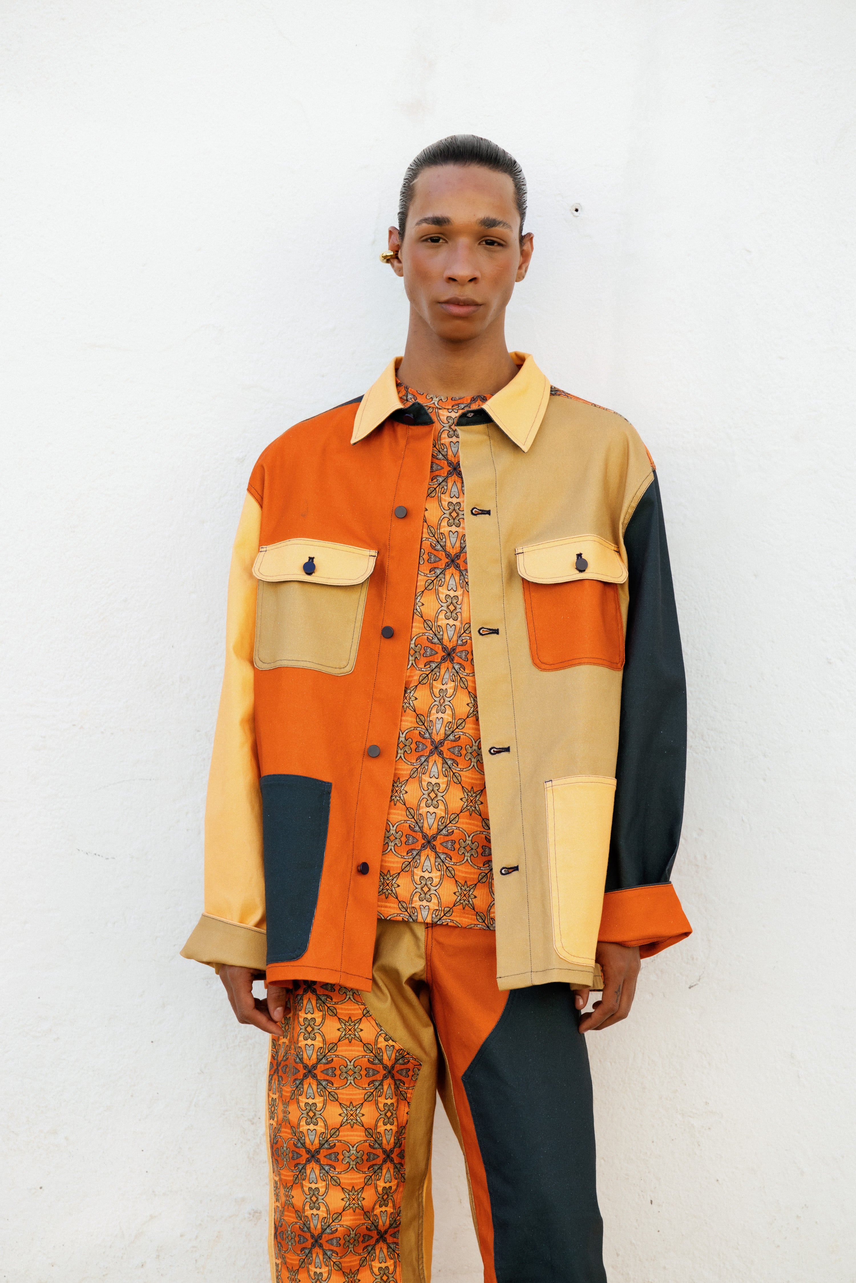 Boxy Jeans Colonial In Colón Print