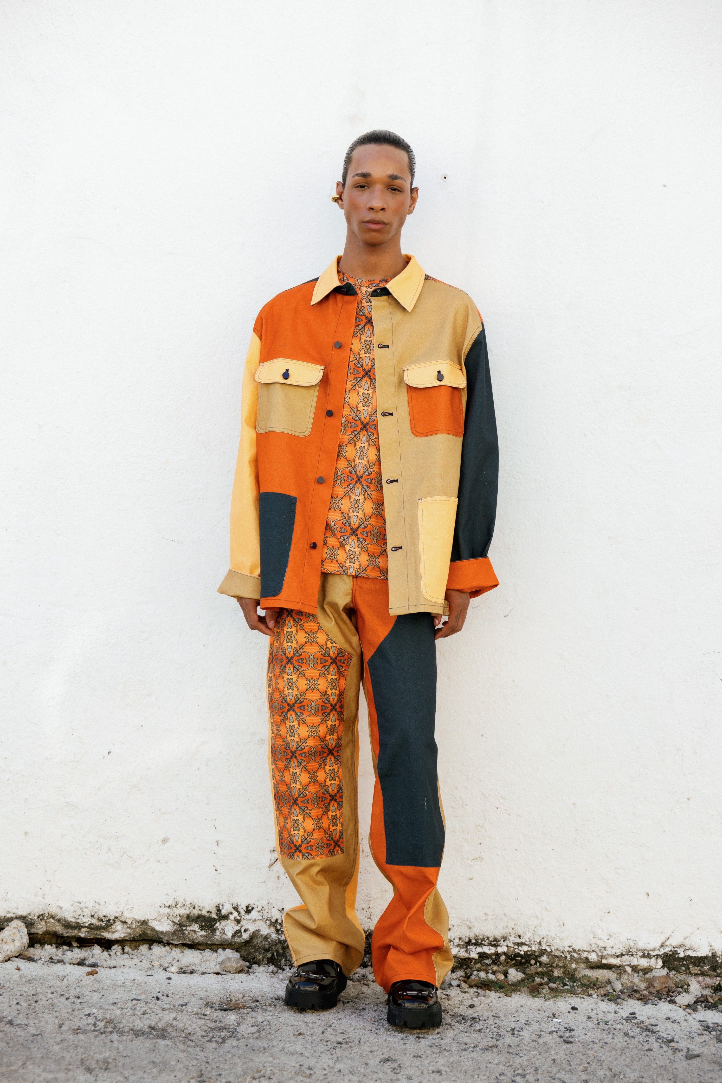 Boxy Jeans Colonial In Colón Print