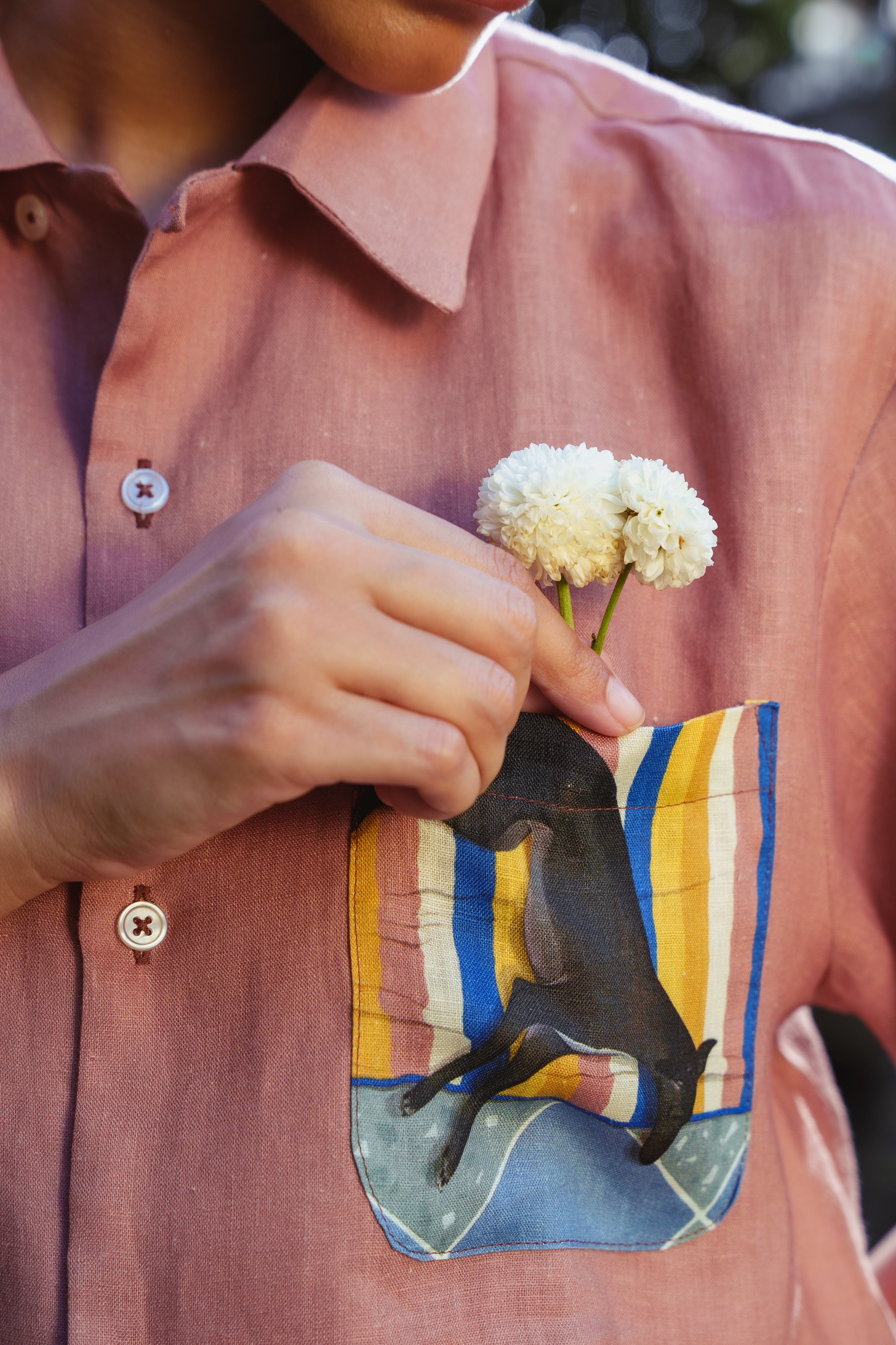 Sunbathe Linen Shirt