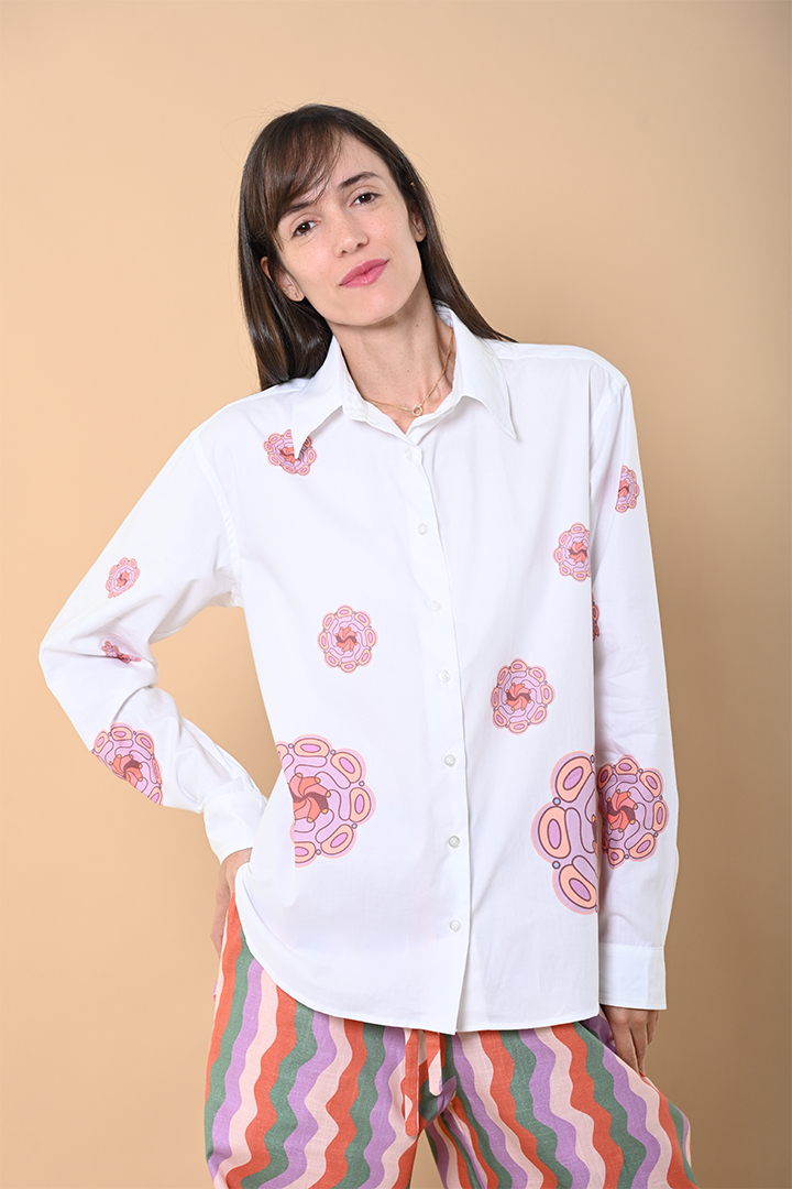 Medallion Oversize Shirt