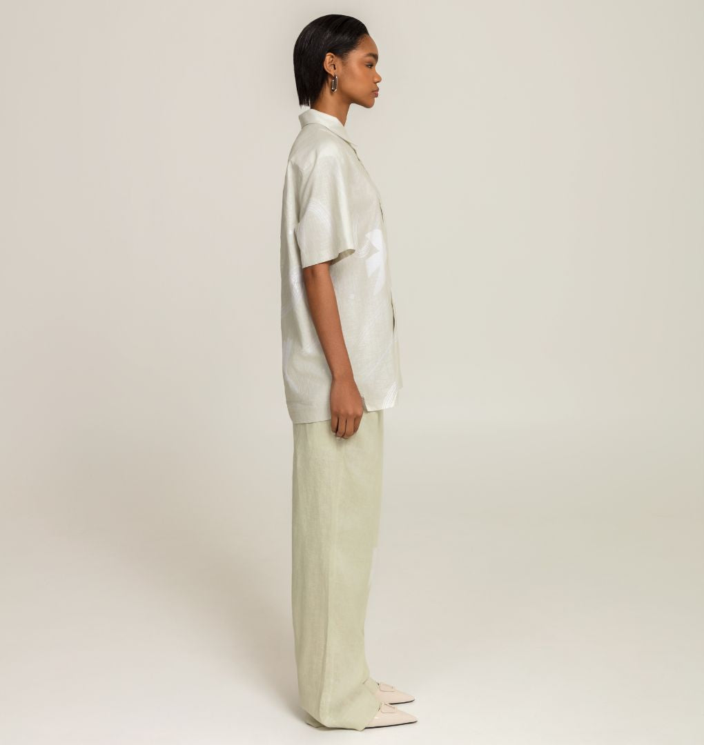 Pants Nostalgia Beige - Pure Linen (co-ord)