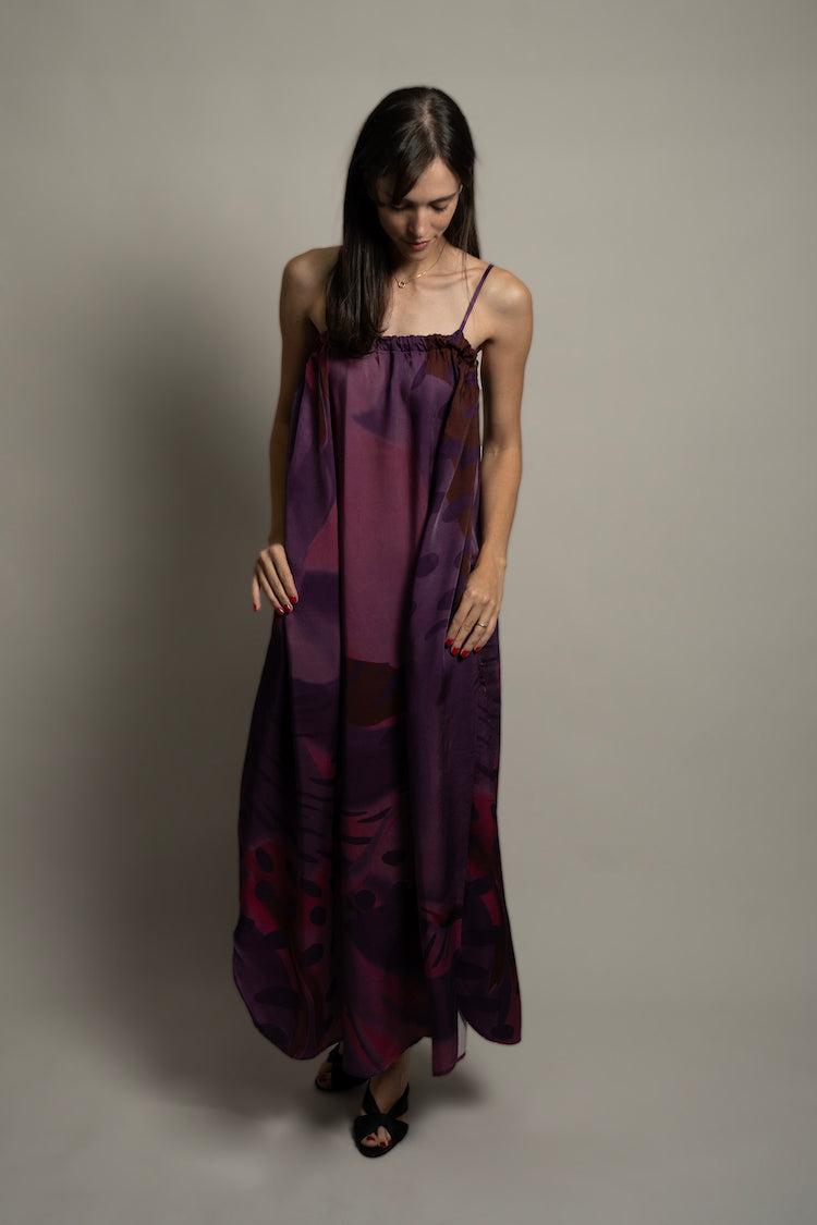 Purple Mirage Dress Maxi Dress