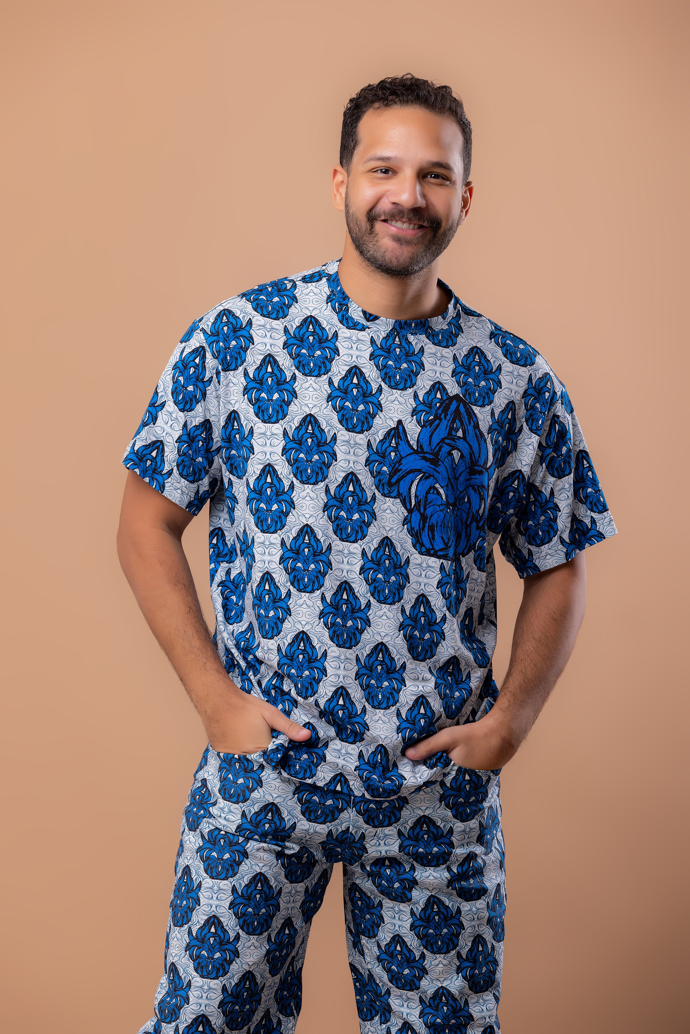 Men’s Shirt D79 Blue Plantain