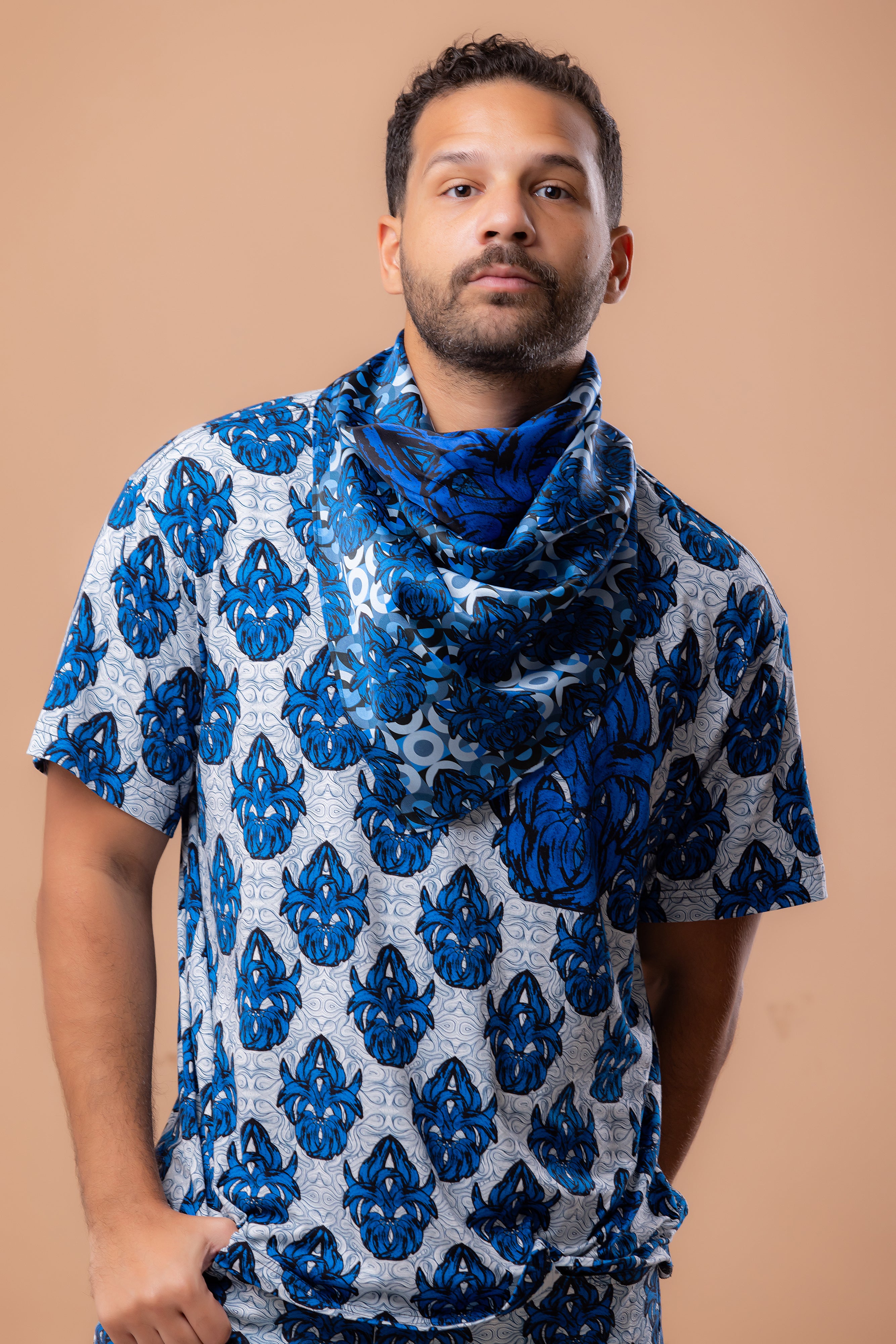 Men’s Shirt D79 Blue Plantain