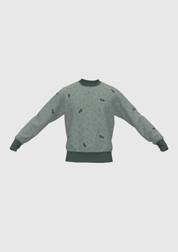 Camada Sweatshirt in Green