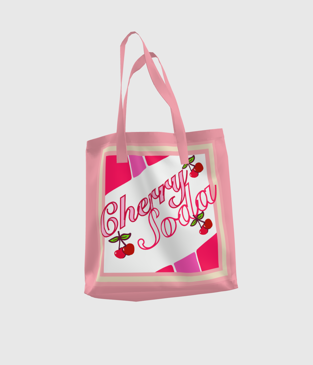 Cherry Pink Tote