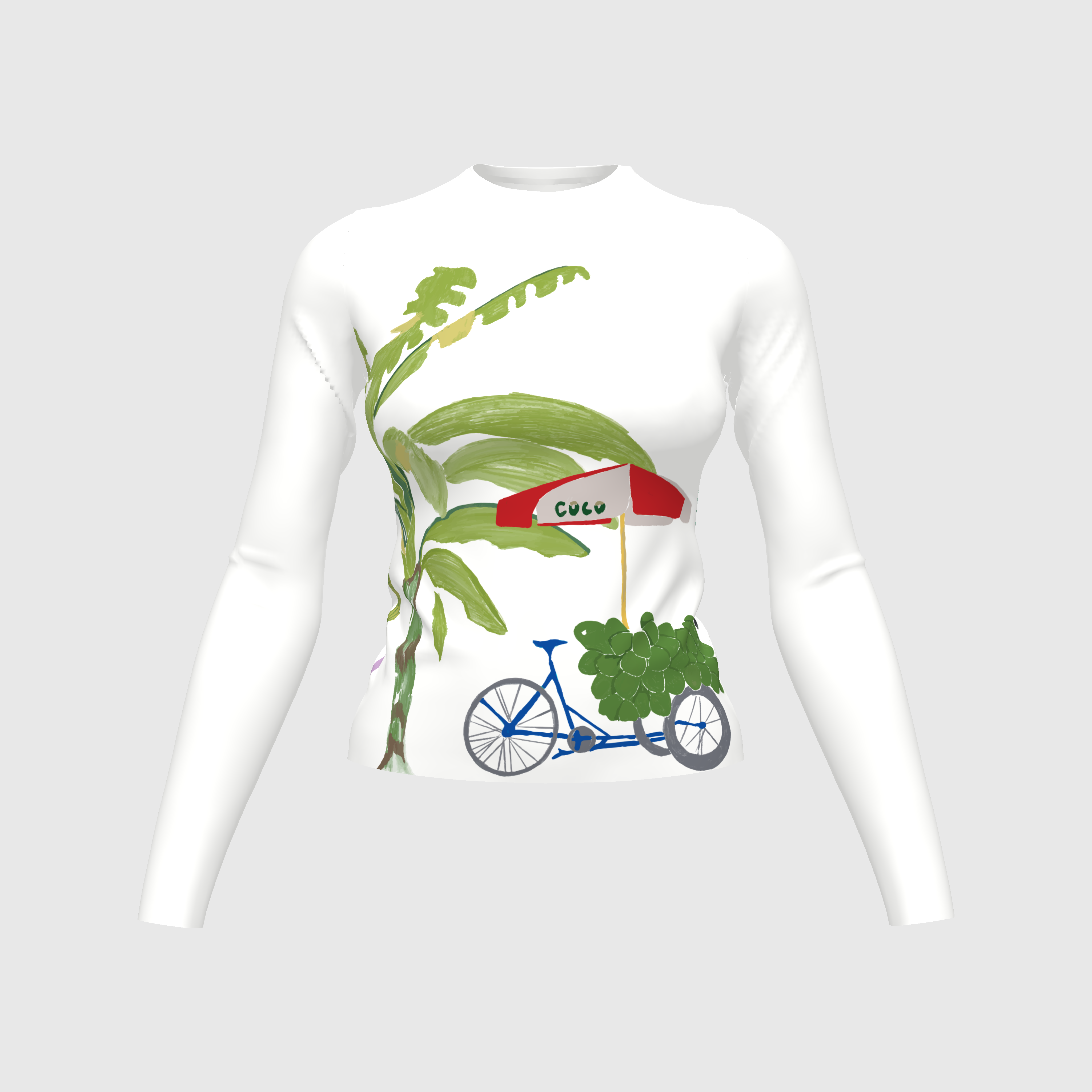 White Coconut Long Sleeve