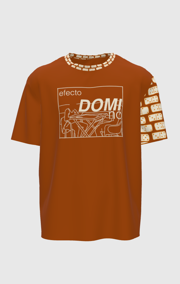 efecto DOMIno sunset t-shirt