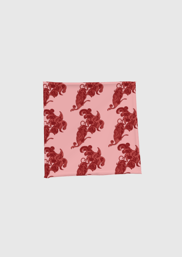 Nouveau Boldness Pink Napkin