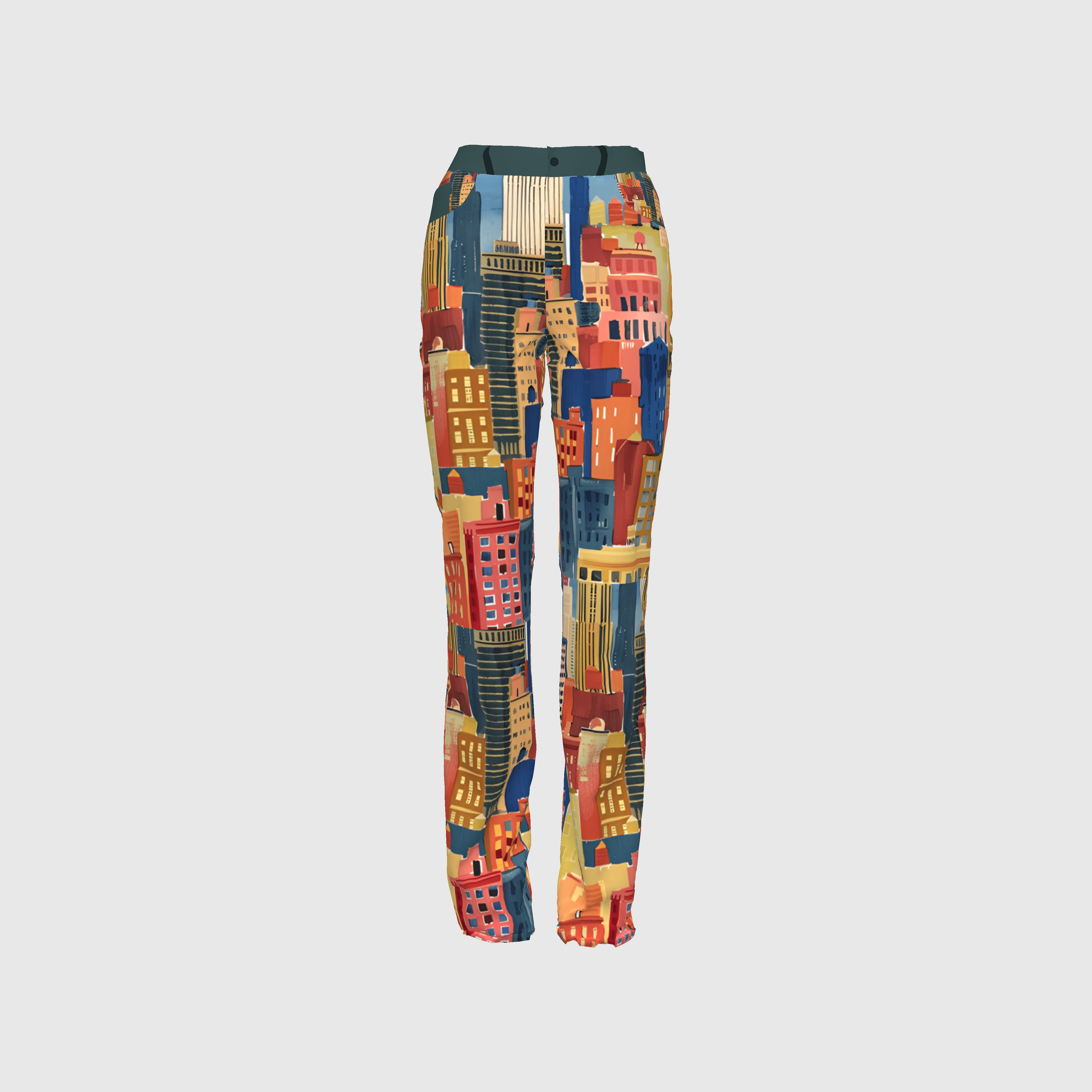 The City Print Slim Jeans