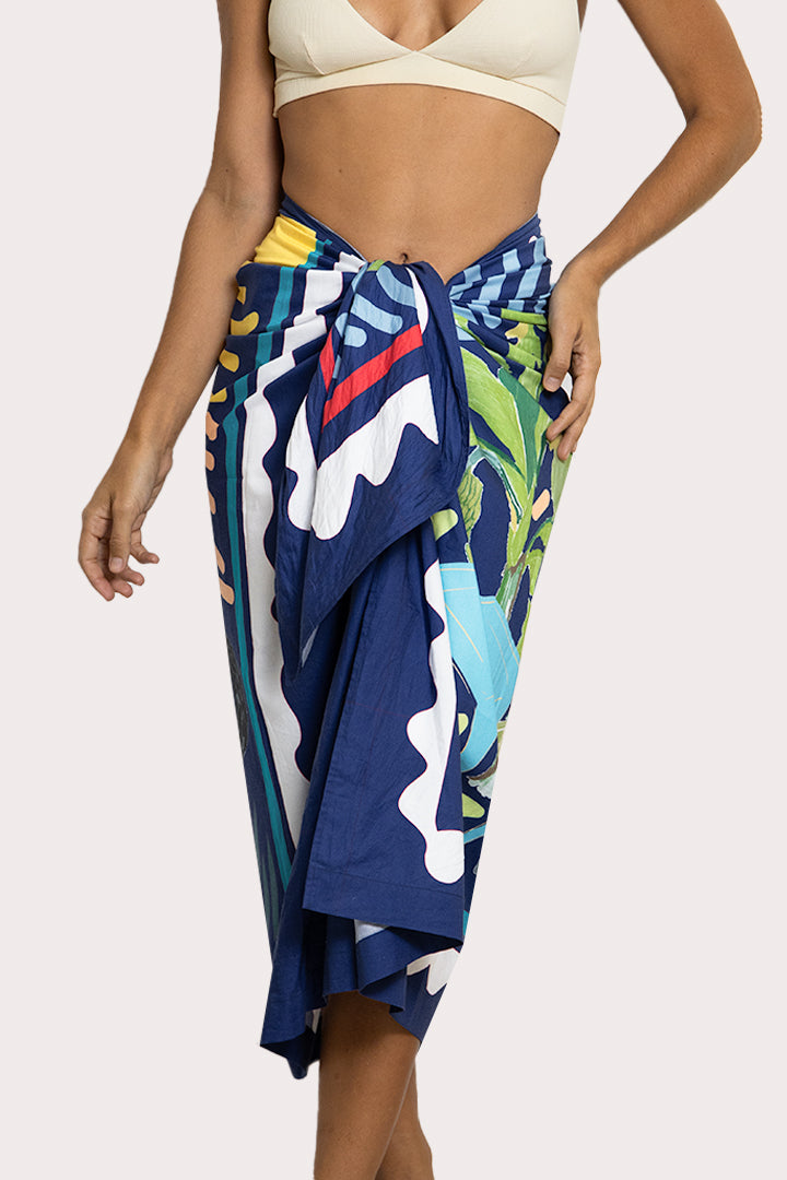 Navy Delivery Sarong