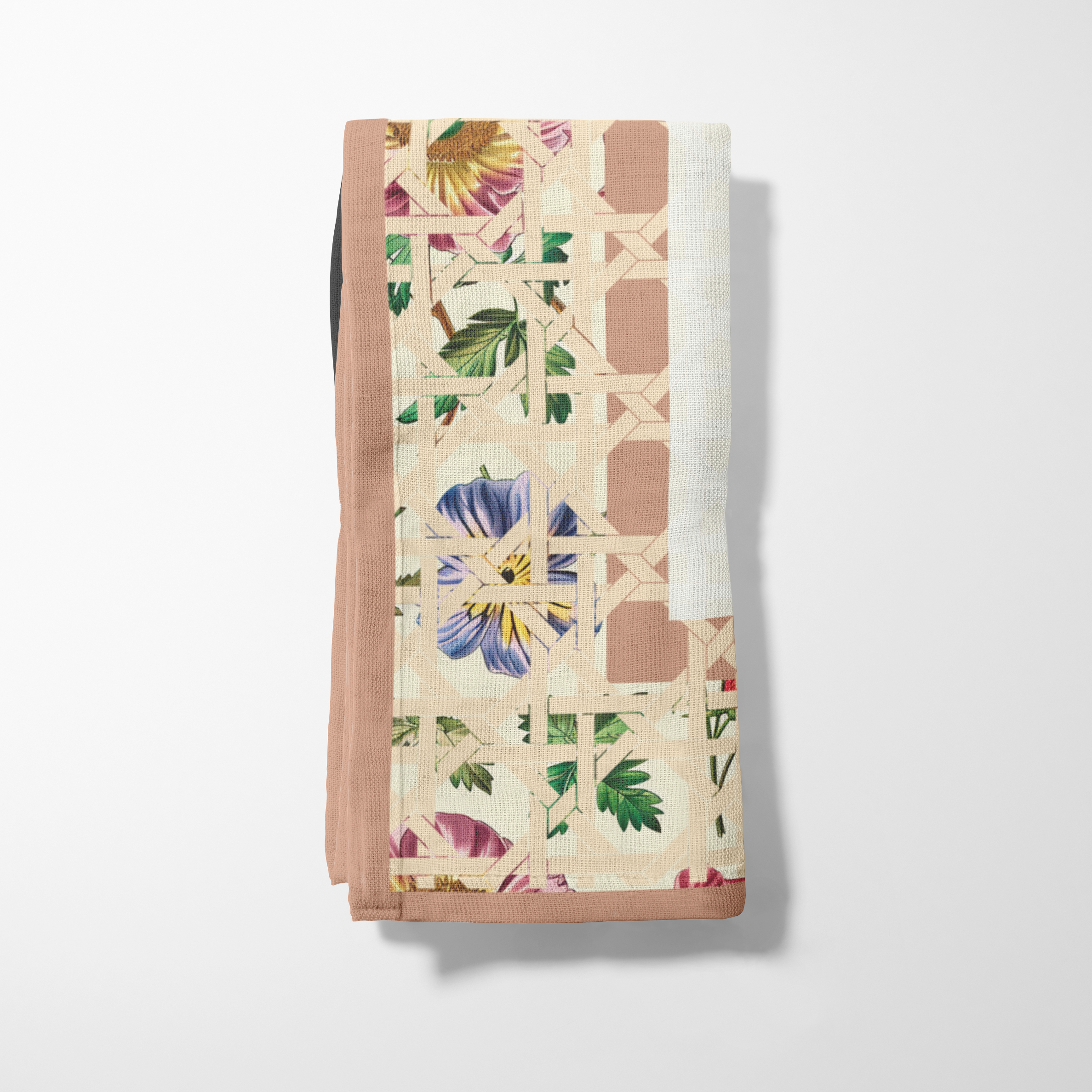 Rattan Vintage Flowers Napkin