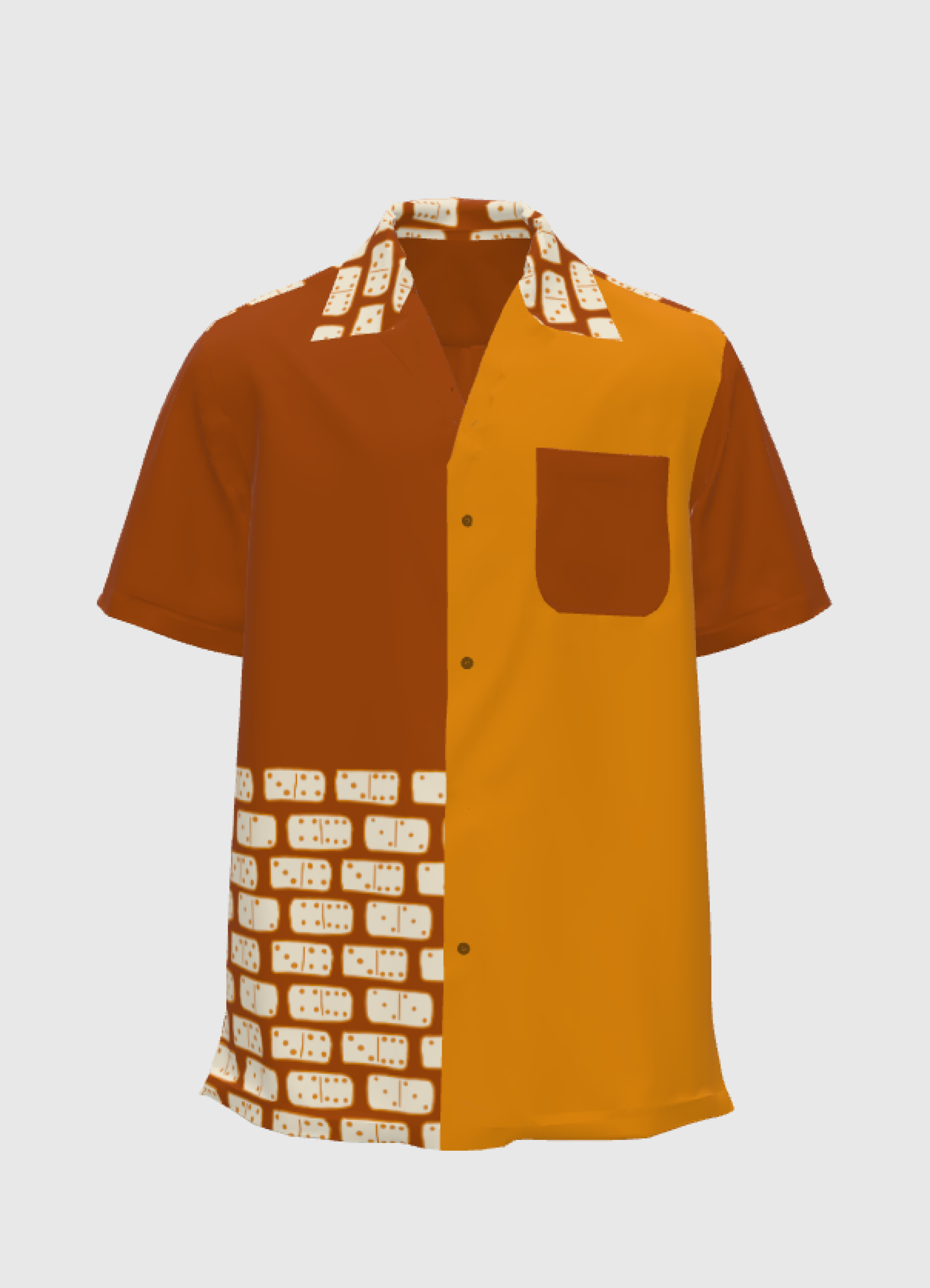 efecto DOMIno sunset camp shirt