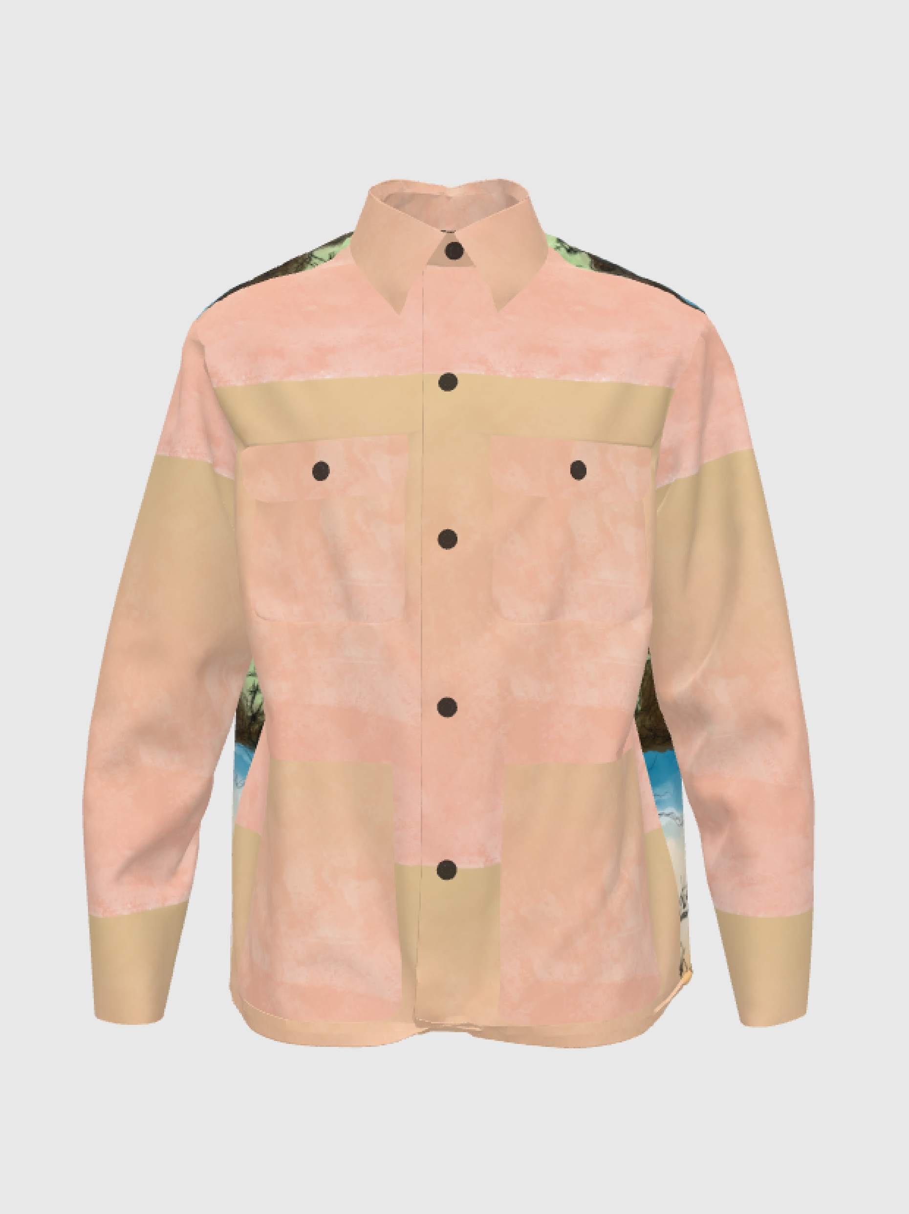 Peach Dominican Culture Jacket