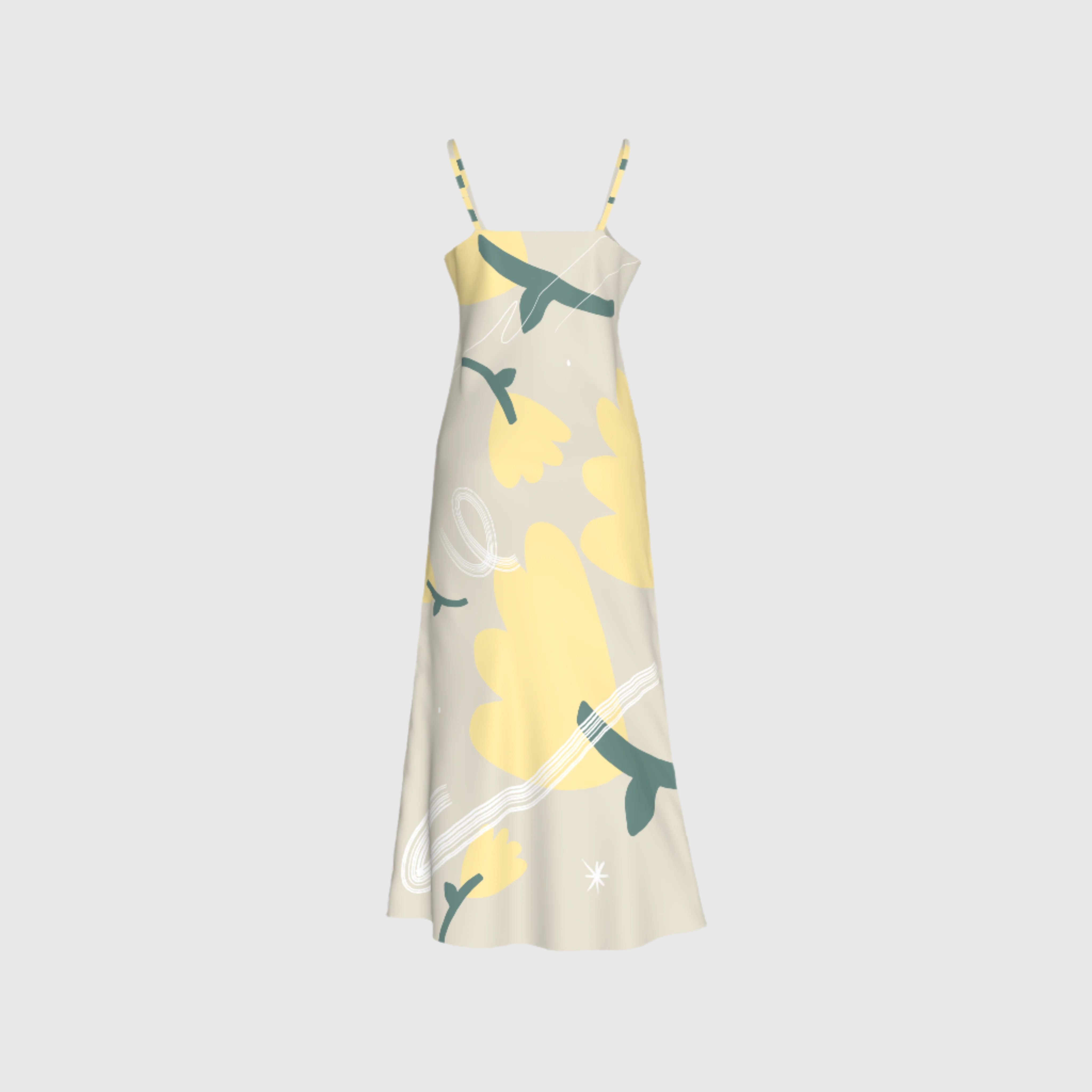 Nostalgia Slip Dress in Fine Silk Charmeuse.