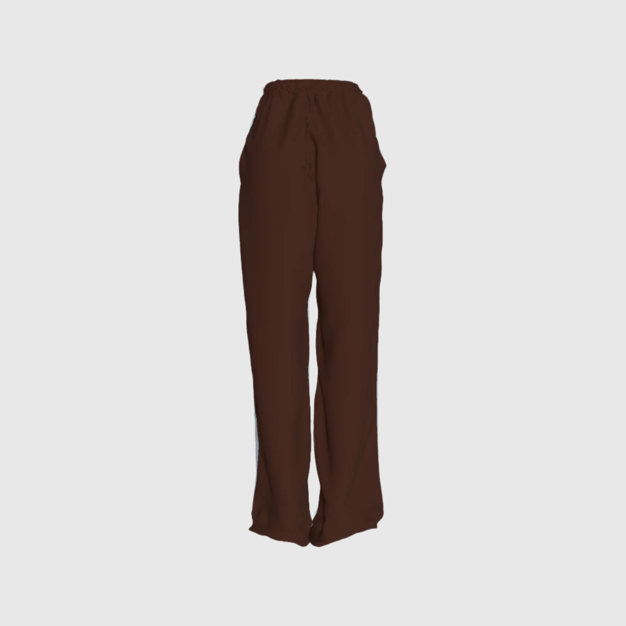 Chocolate half Sky in Pure Linen
