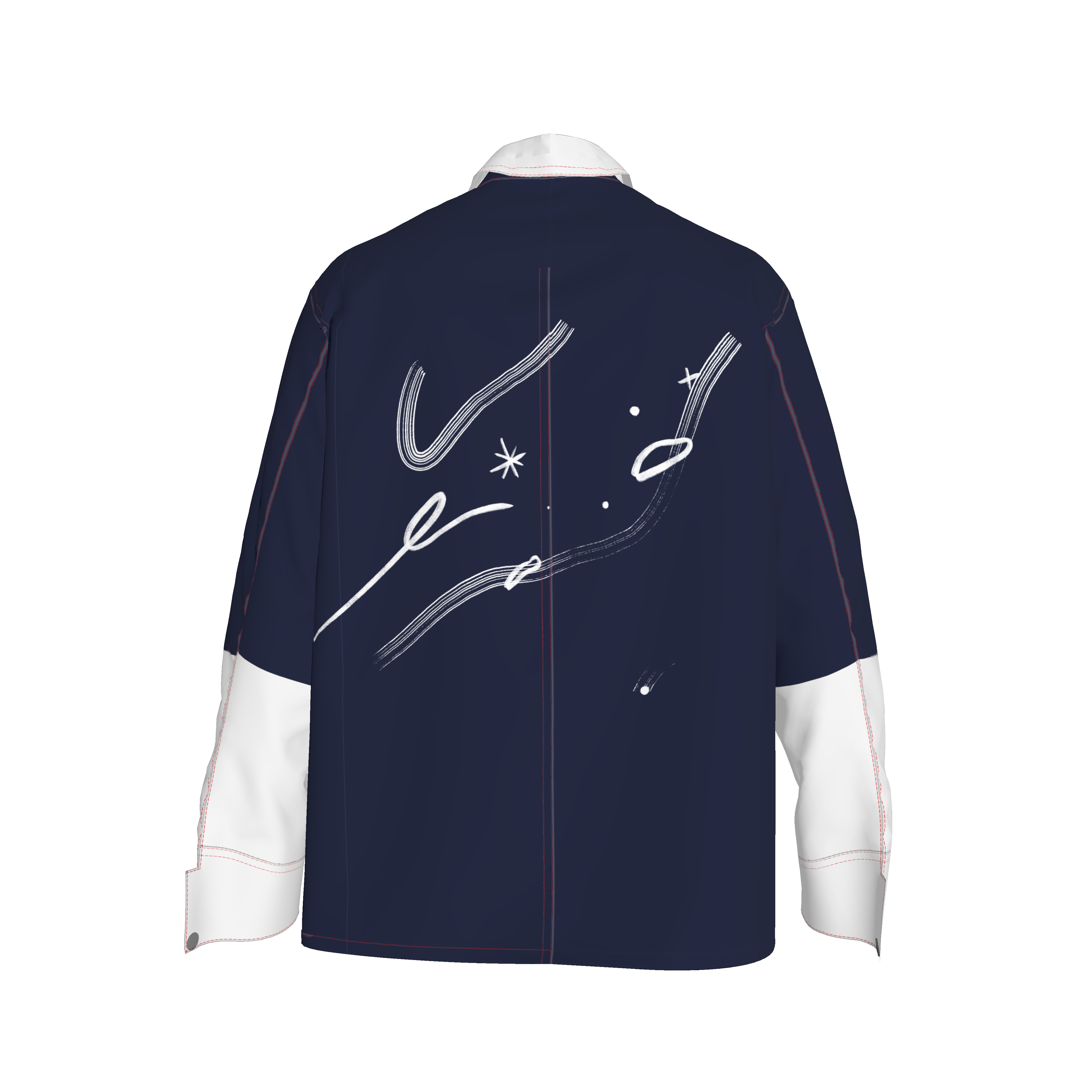 Chore Coat - Navy Midnight Nostalgia Jacket New in Heavy Stretch Cotton Canvas
