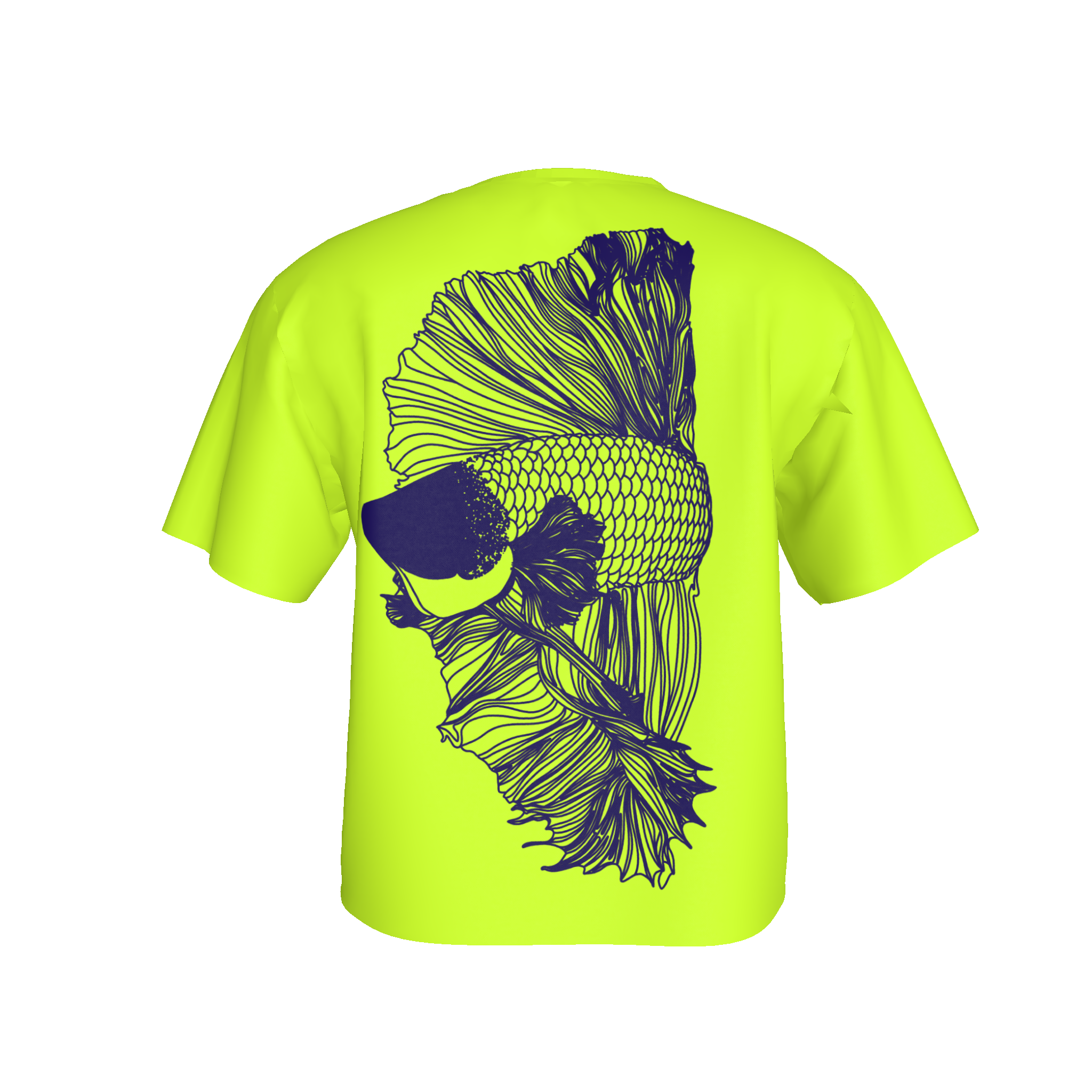 T-shirt Betta In Neon Green