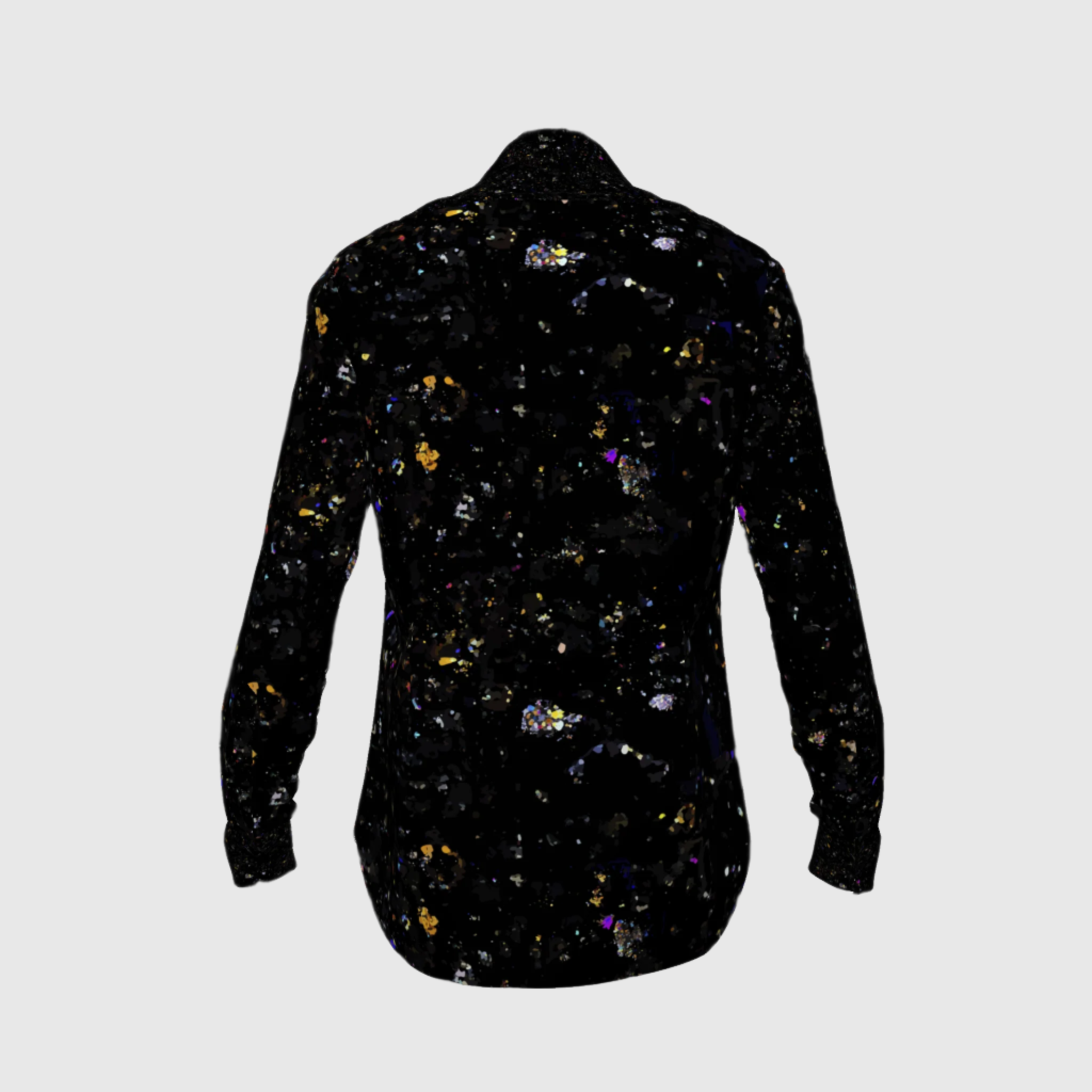 Long Sleeve Cosmic Glitter Shirt