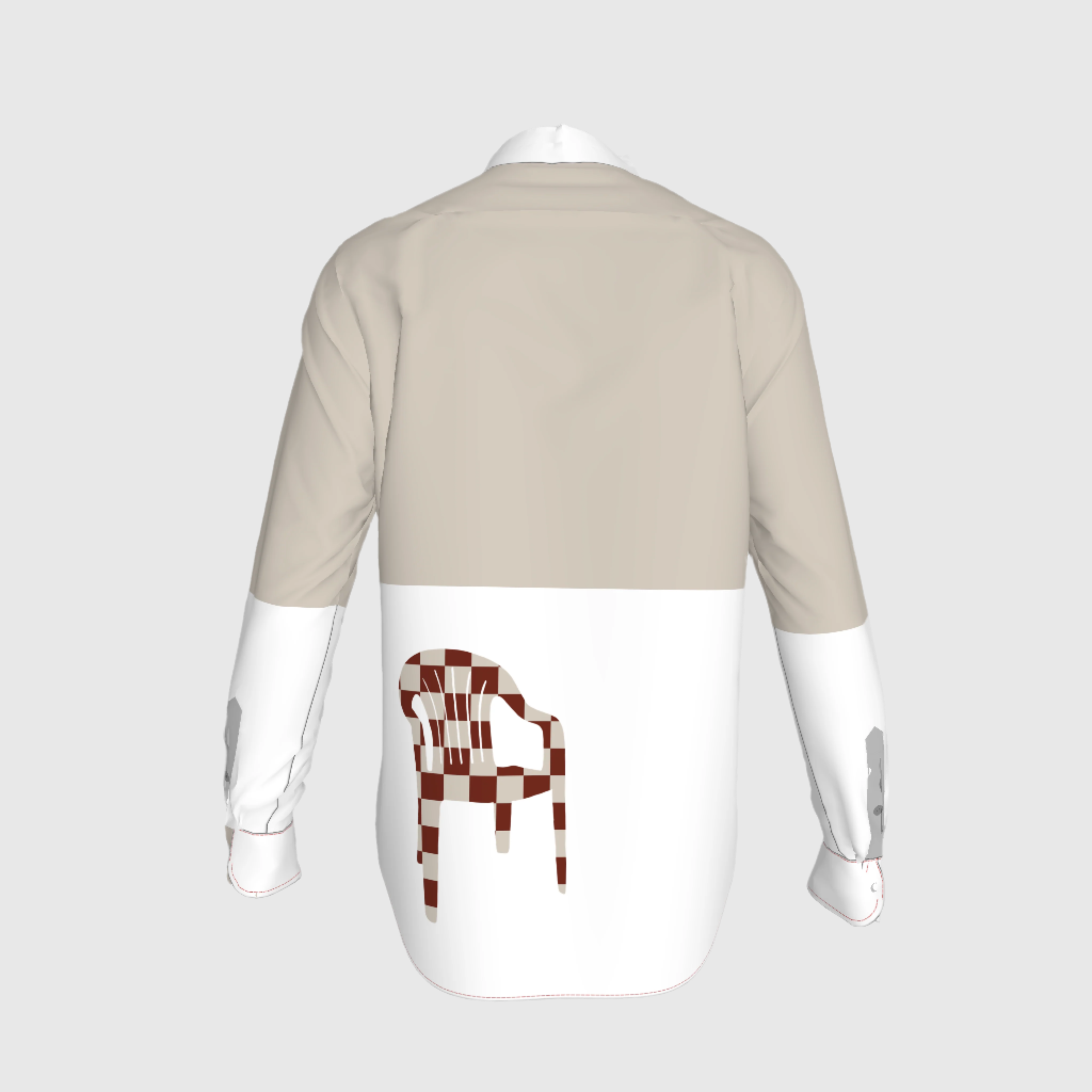 Plaid Sillita Shirt in Pure Linen