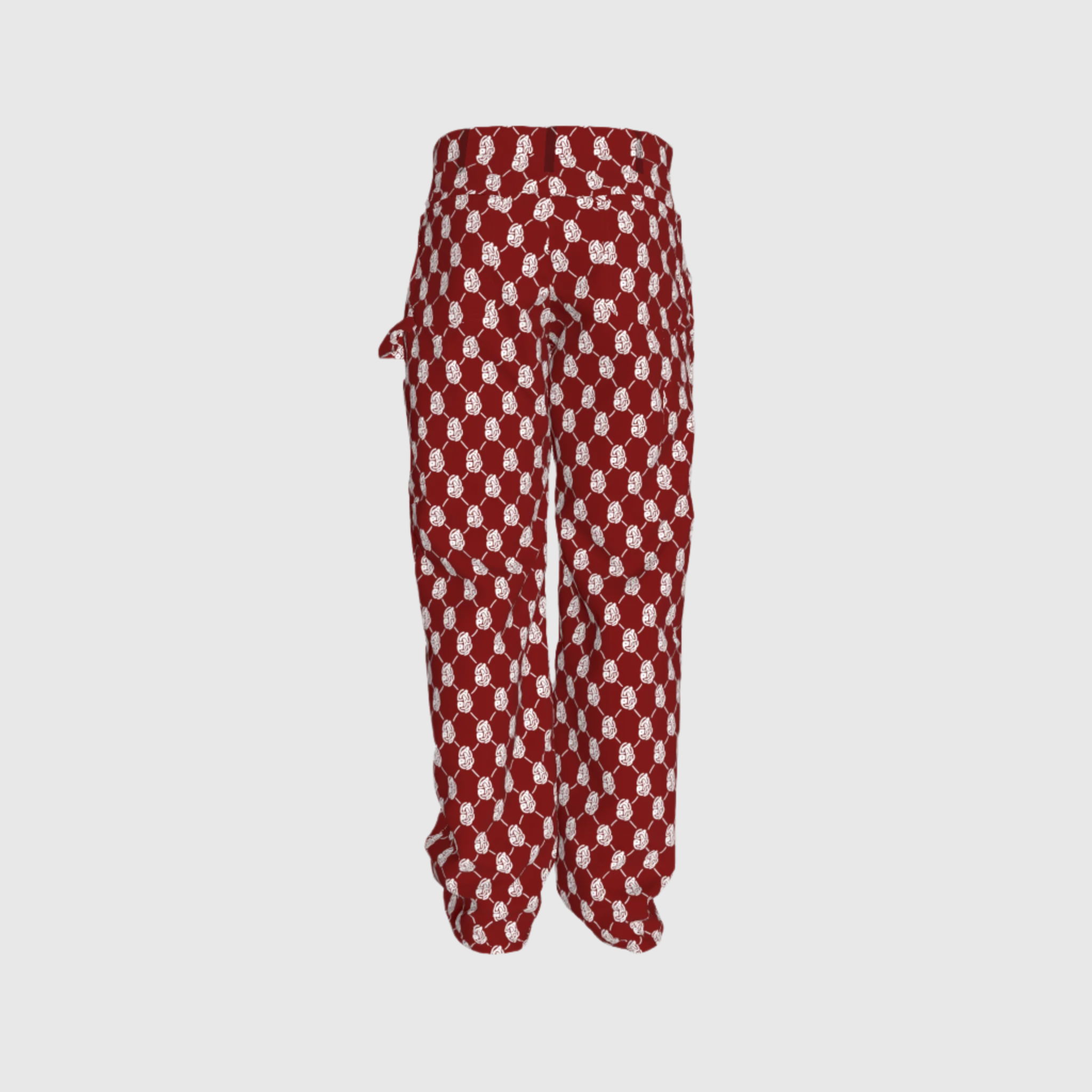 Lapaix ID Double Front Pants in Red