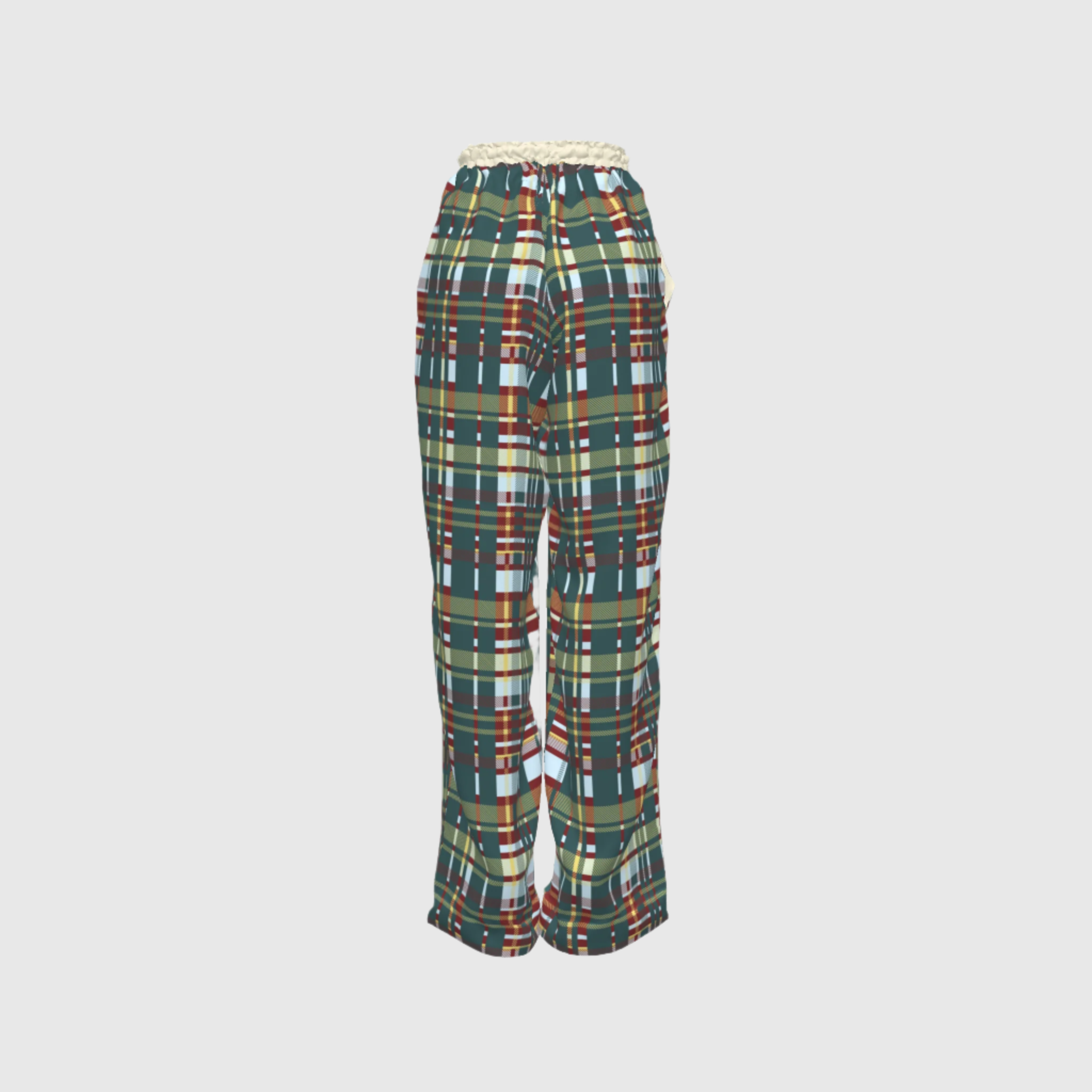 Plaid Mix Women's PJ Pant