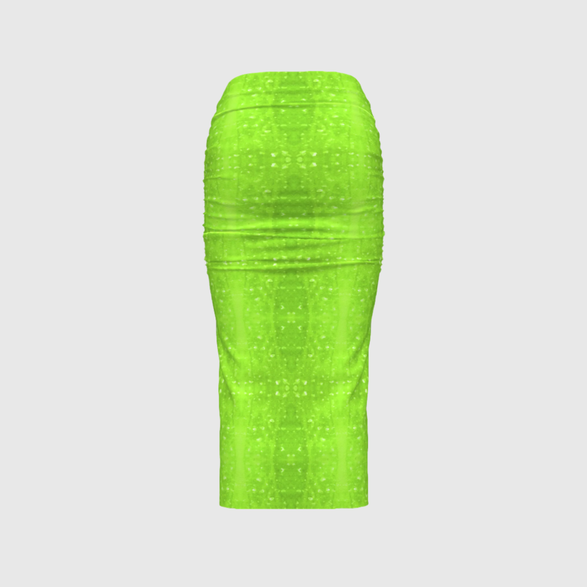 Midi Skirt - Acid Green