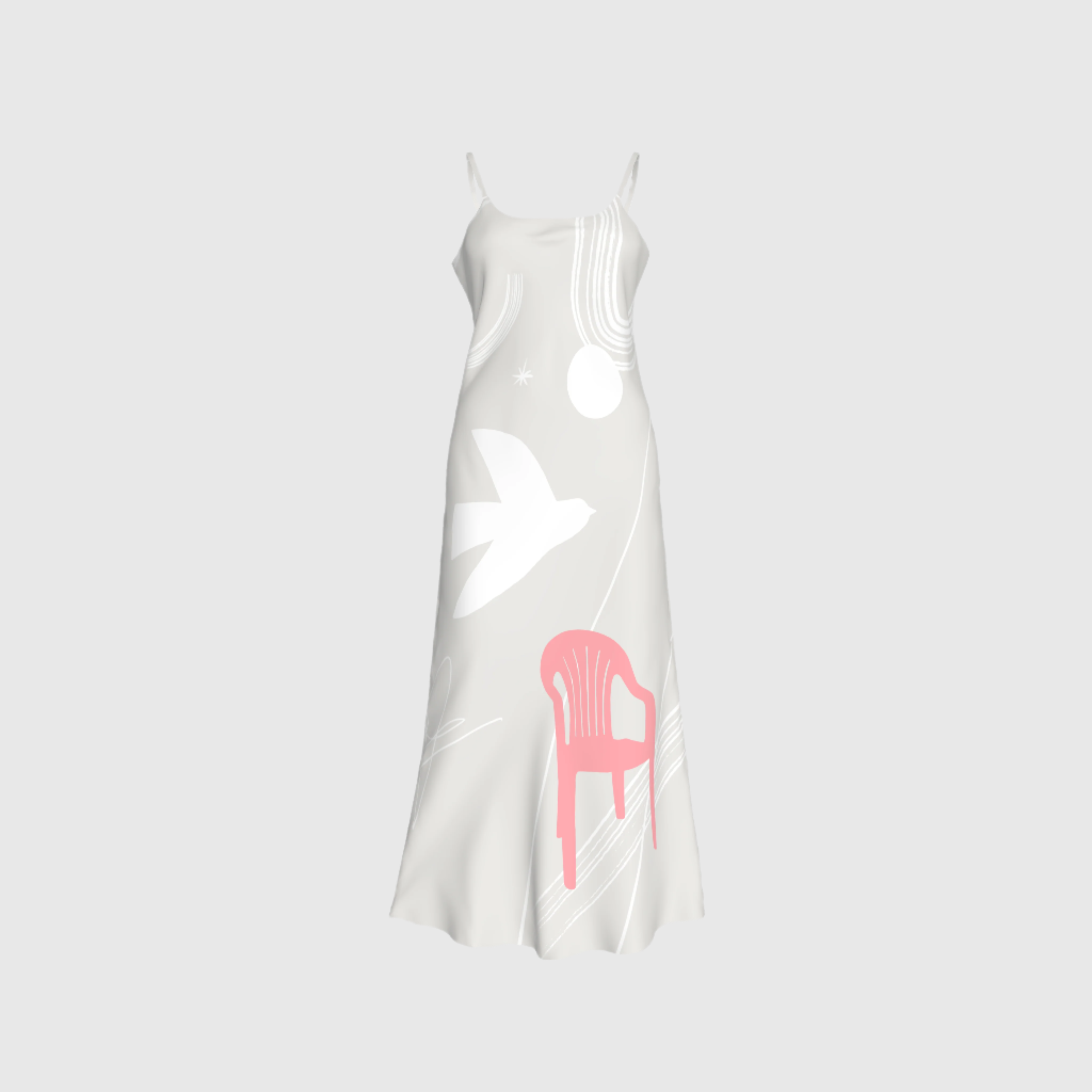 Sillita Slip Dress in Tencel Twill