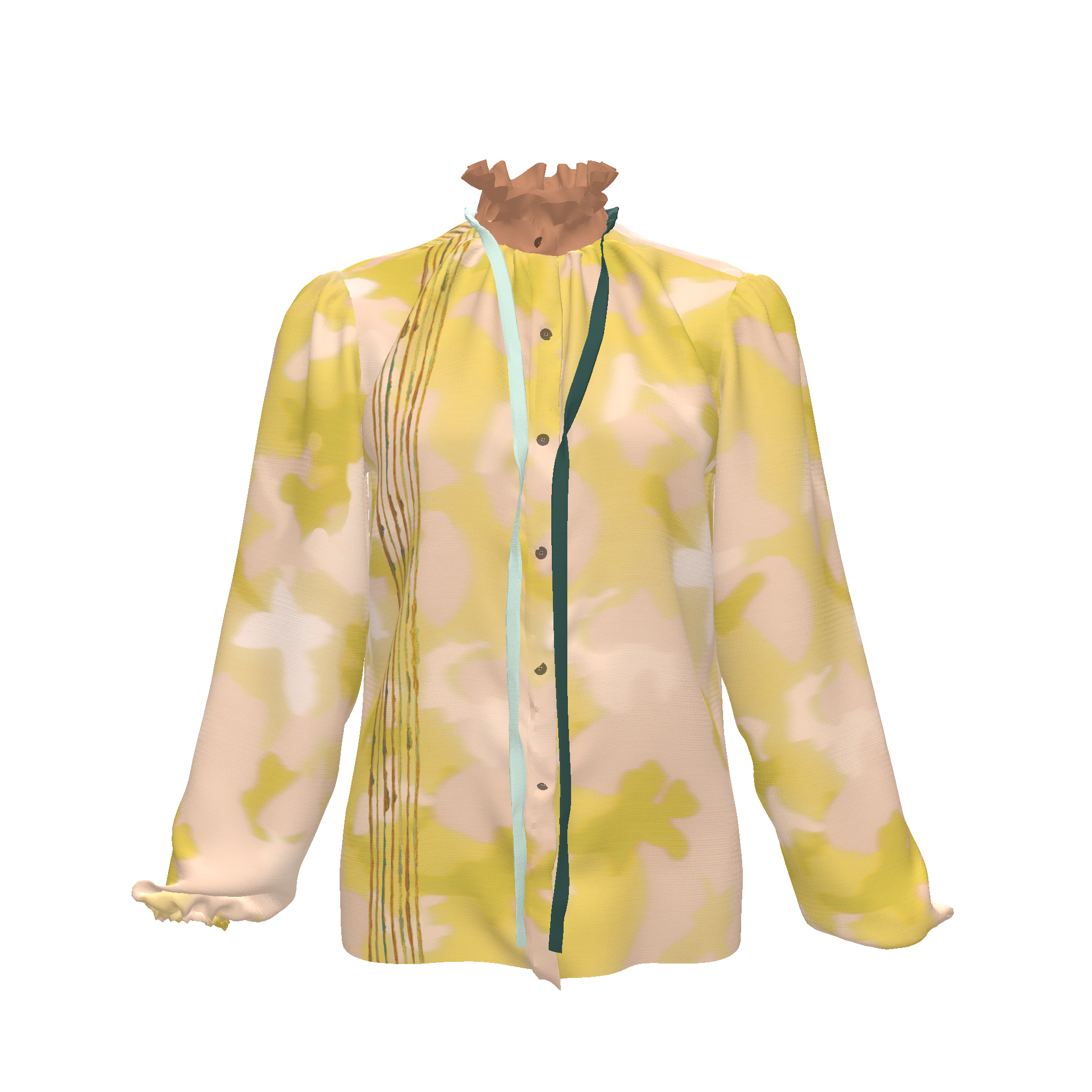 123 Mariposita Tie Blouse