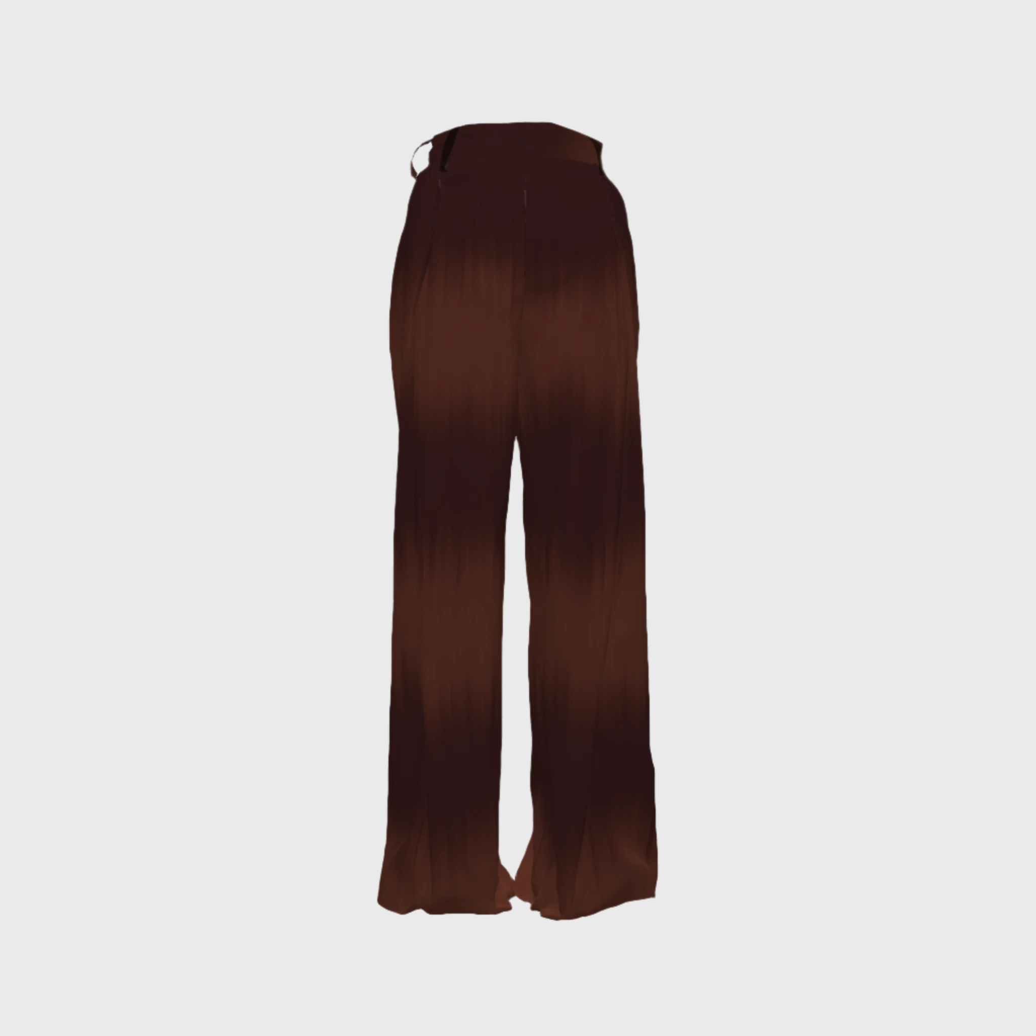 Long Tierracota Pleated Pant