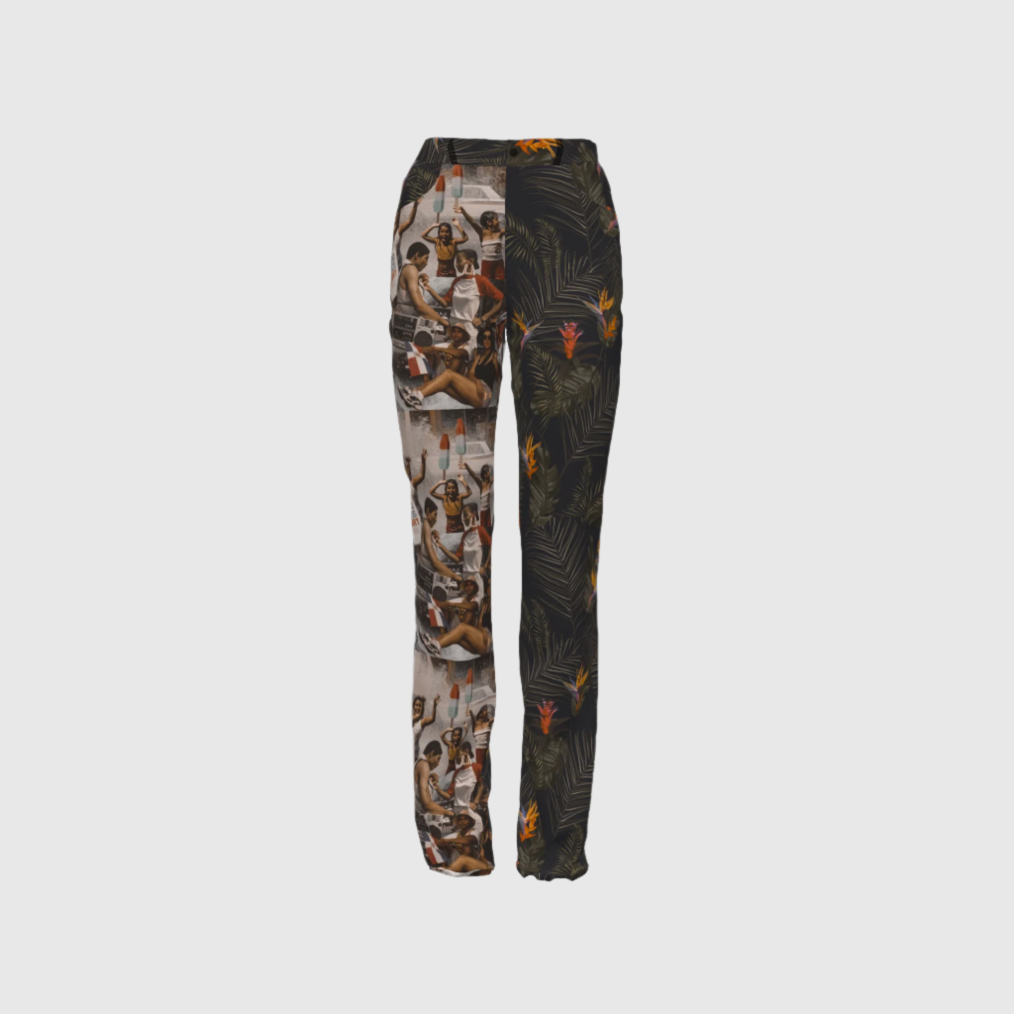 Slim Jeans - Tropical Jeans in Stretch Organic Cotton Twill