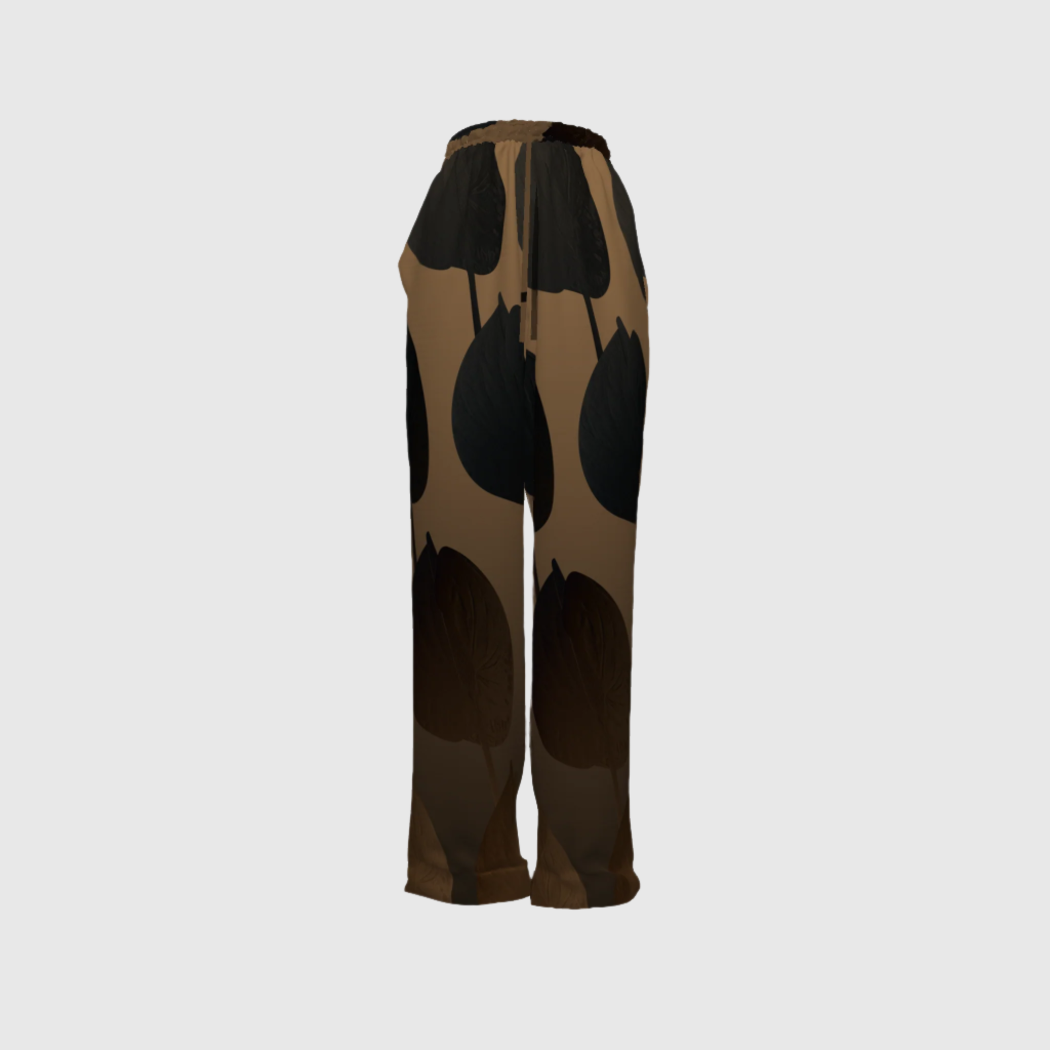 Golden Anthurium Eclipse Elastic Pants